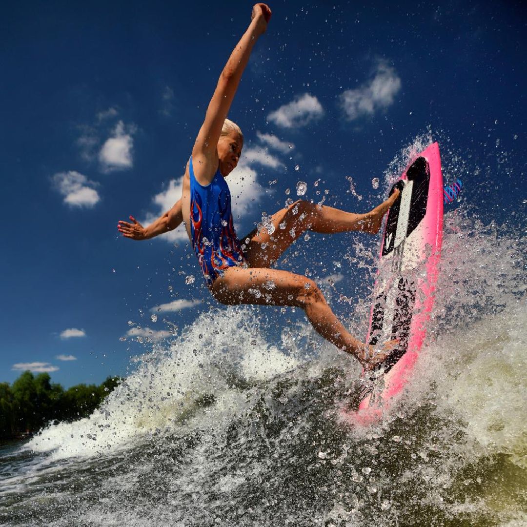 Реутов, вейксёрфинг, мастер спорта, вода, спорт, соревнования, Надежда Илинич