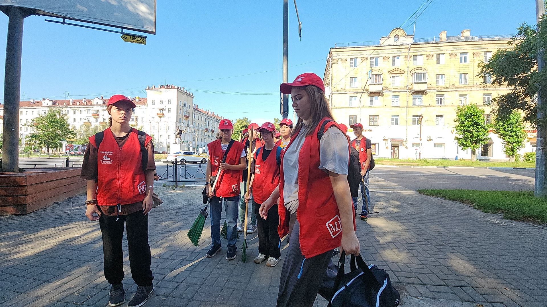 электросталь, мой город, жители города, волонтеры, молодежь, молодежь электростали, трудовые отряды, трудовые бригады,