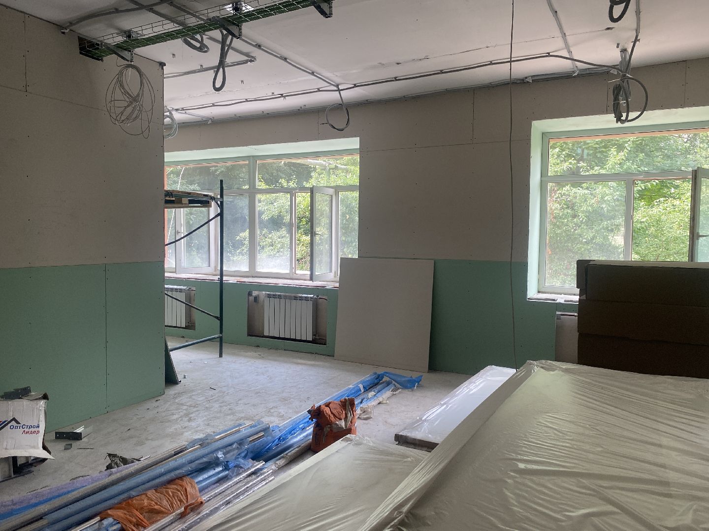 капремонт поповки, капитальный ремонт школы попова, власиха школа попова, школа АС Попова, власиха школа им ас попова,