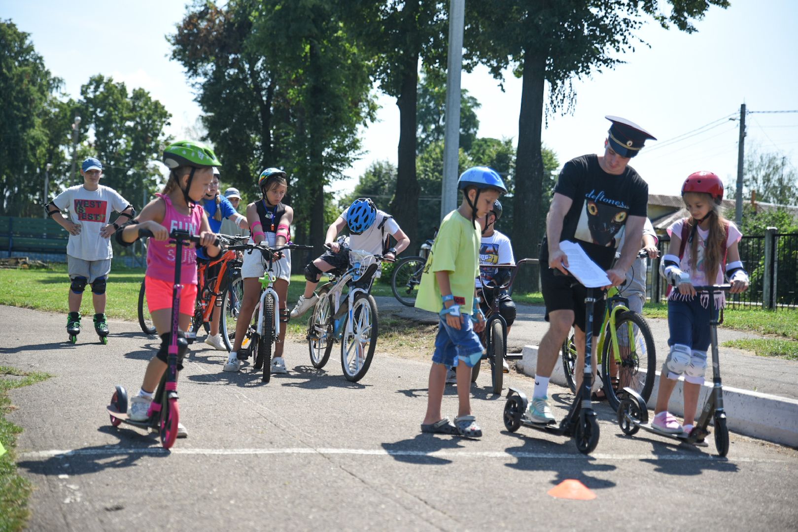 Бронницы, Правила дорожного движения, Детский лагерь Радуга, Профилактика детского дорожного травматизма,