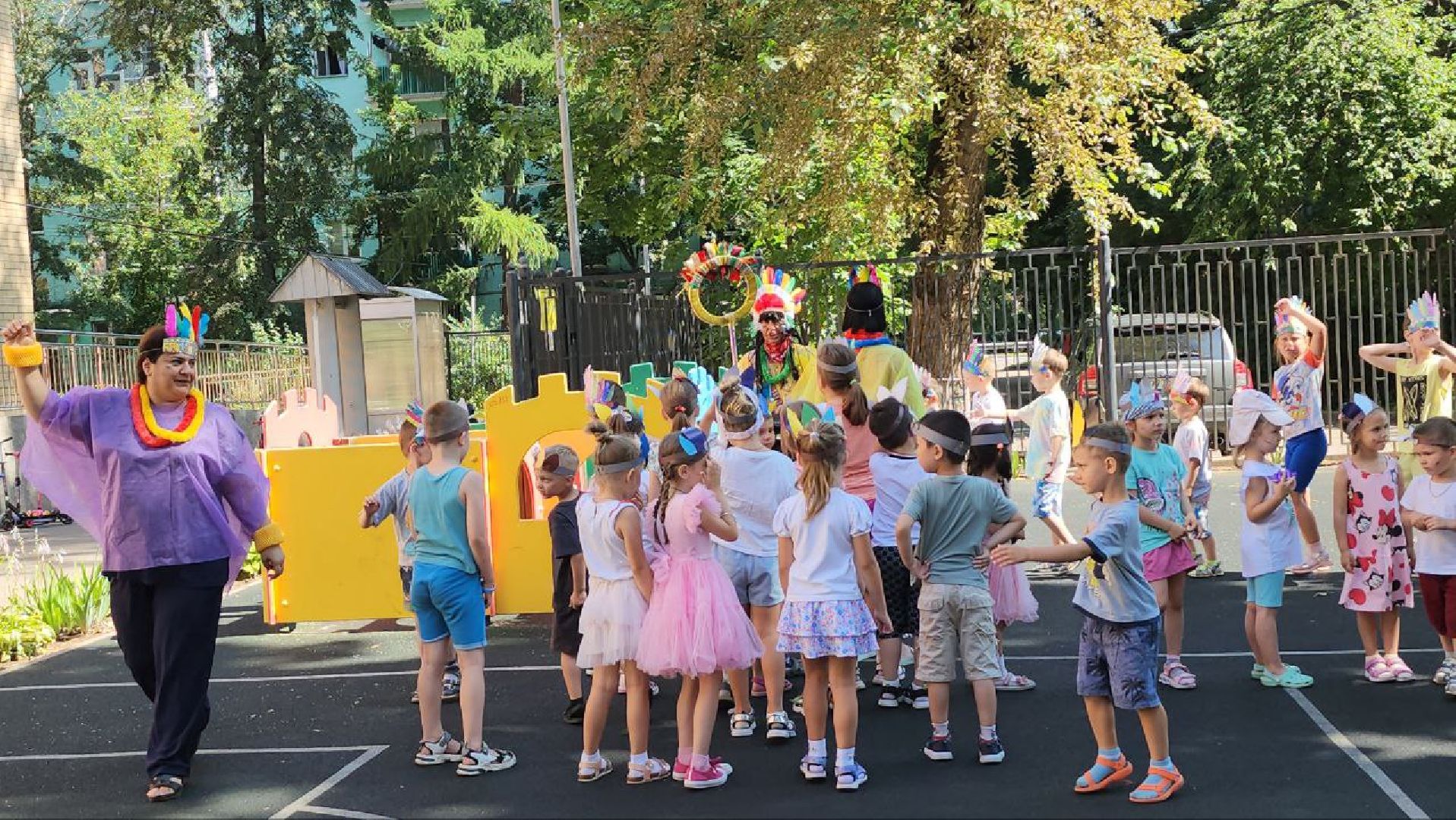 Люберцы, детский сад, ремонт фасада,