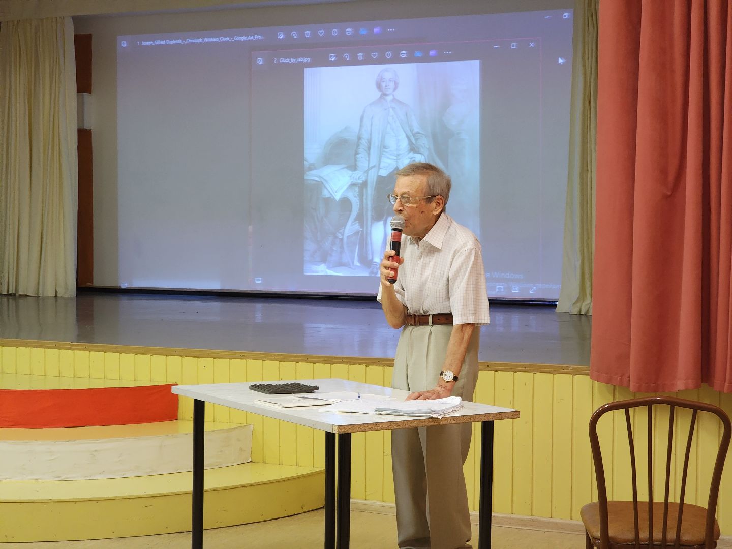 Ногинск, литературная встреча, пенсионеры, музыка,