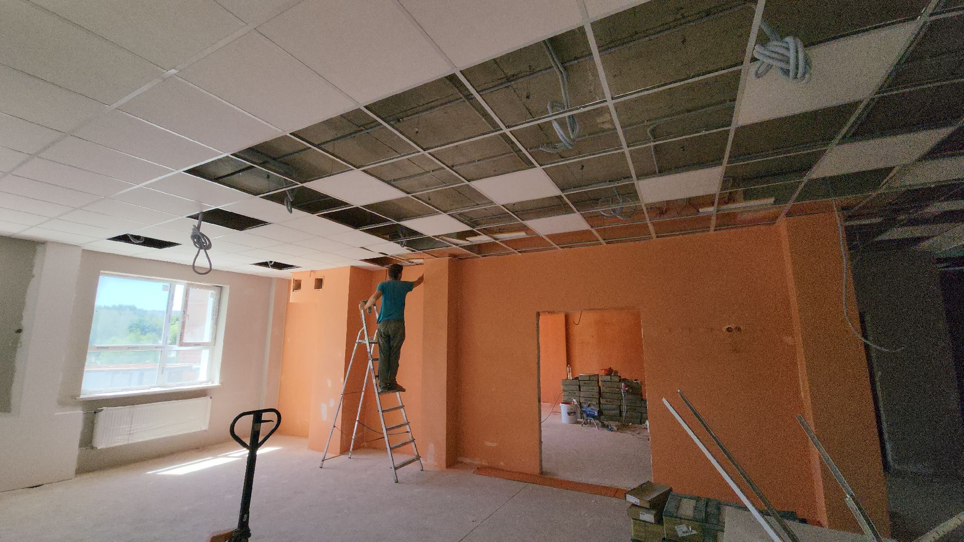 Детский сад, Стройка, стройка детсада, Лобня,