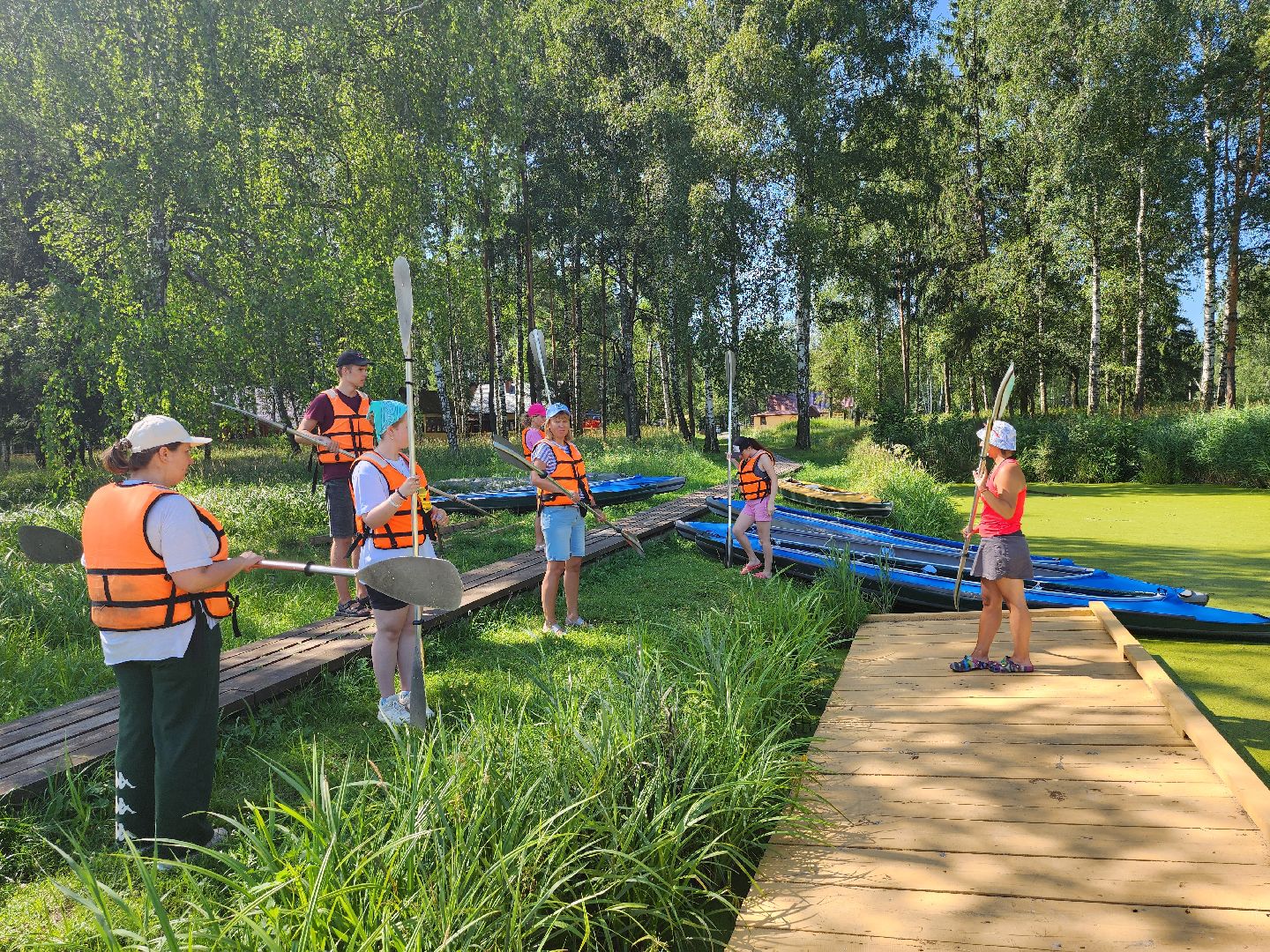 лосиный остров, байдарки, Экскурсия,