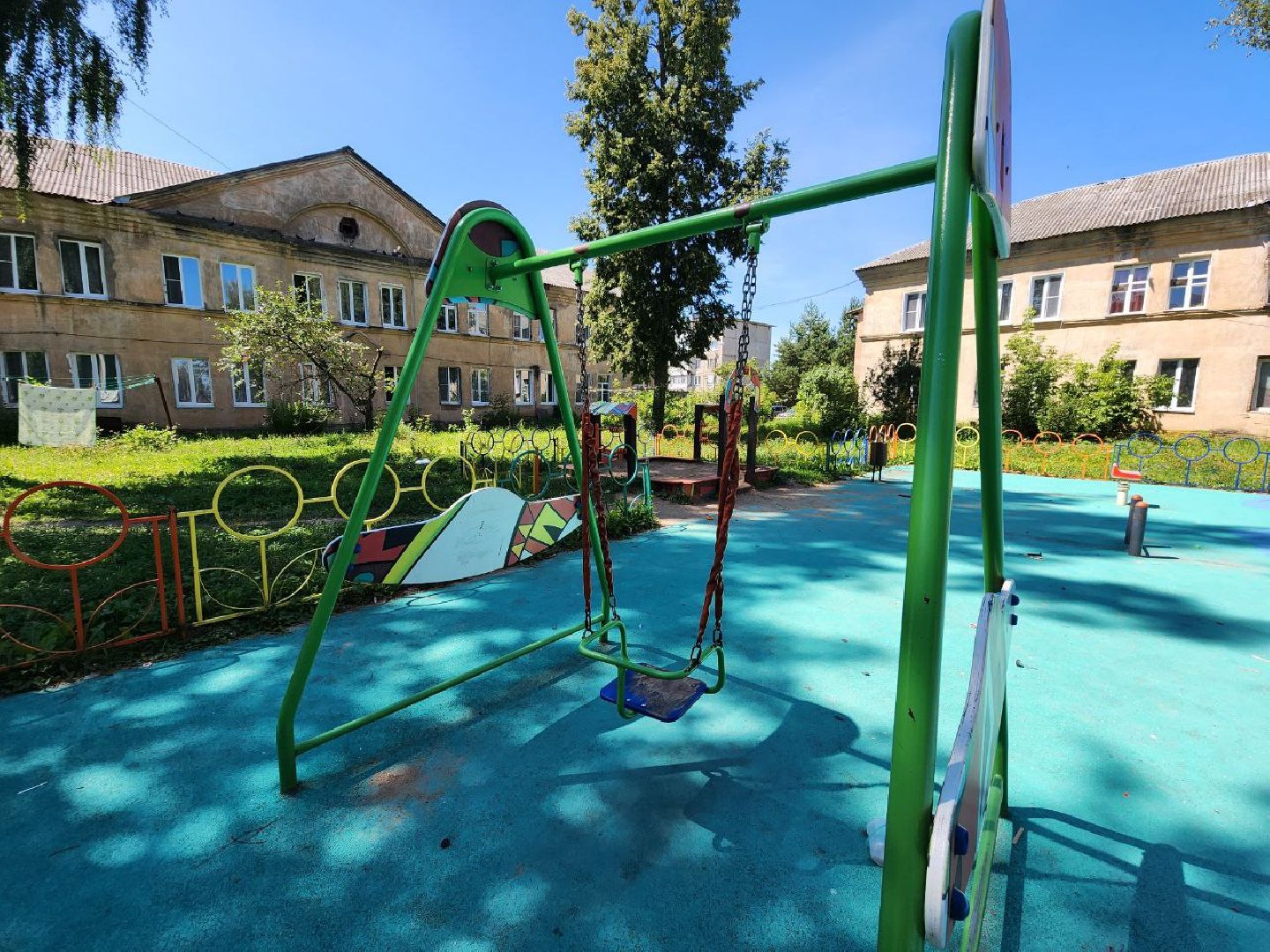 можайск, можайский городской округ, подмосковье, детские площадки, губернаторская программа, игровые комплексы, модернизация,