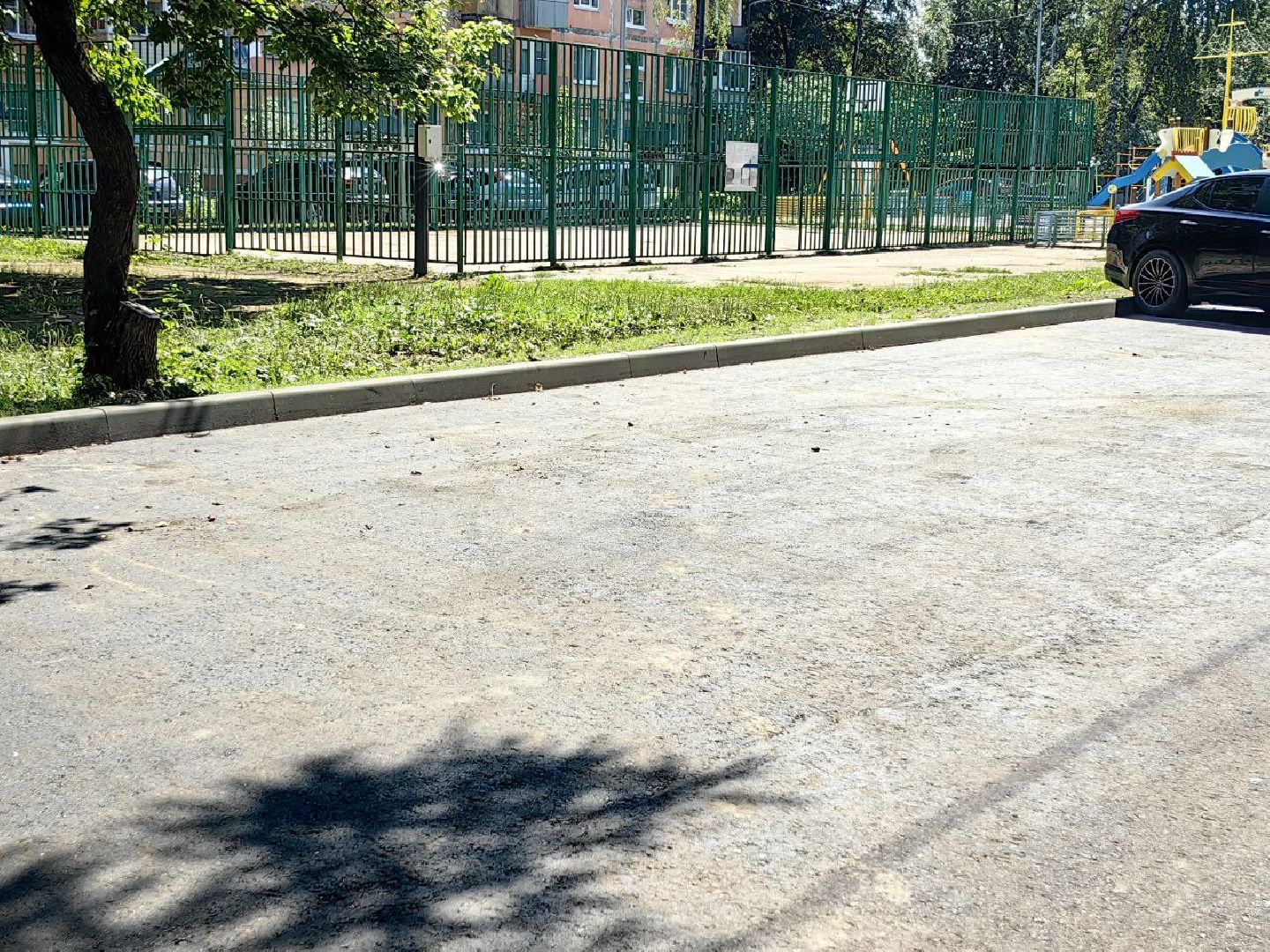 благоустройство дворов, комфортная среда, парковка, щёлково,