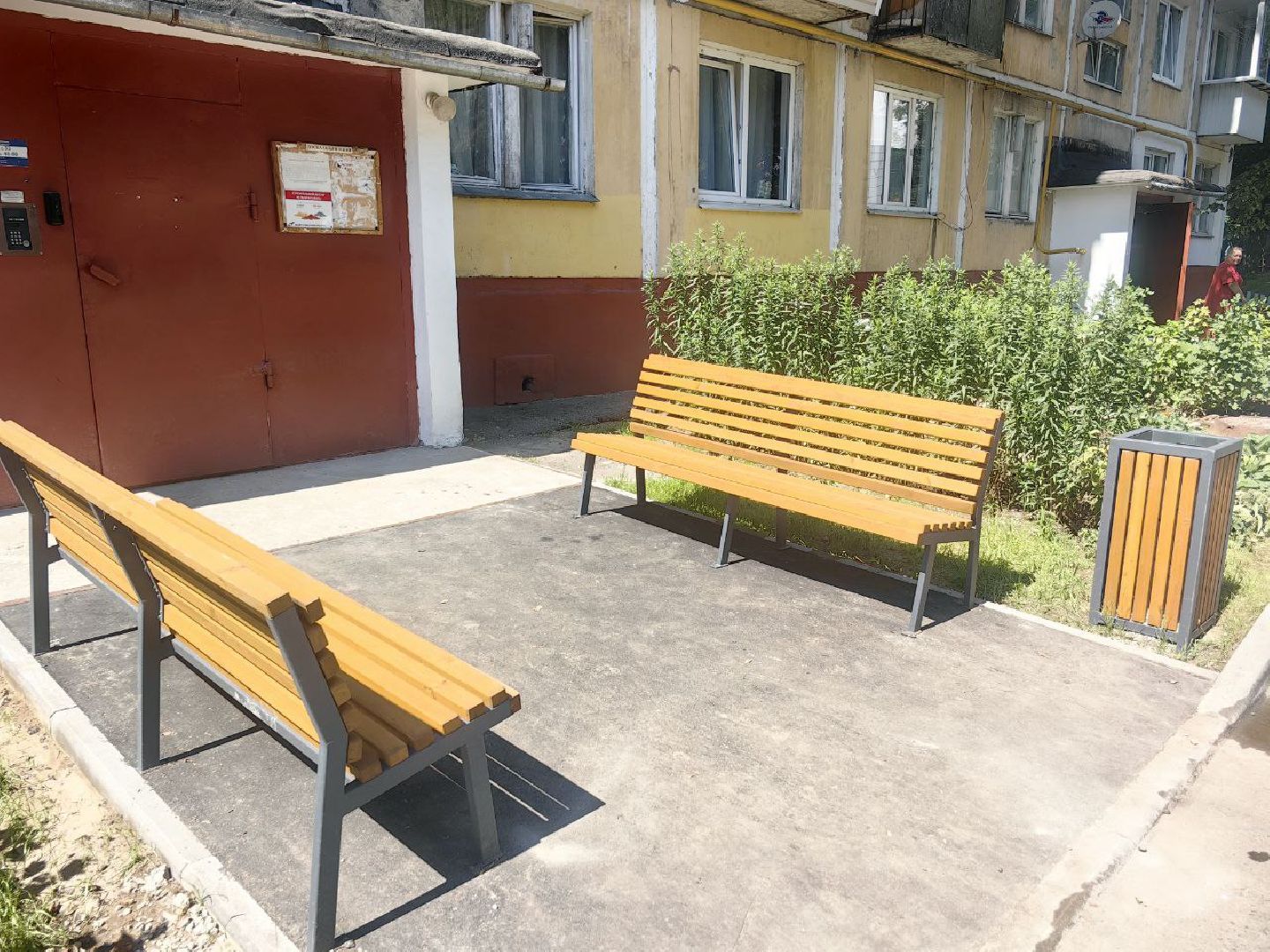 благоустройство дворов, комфортная среда, парковка, щёлково,