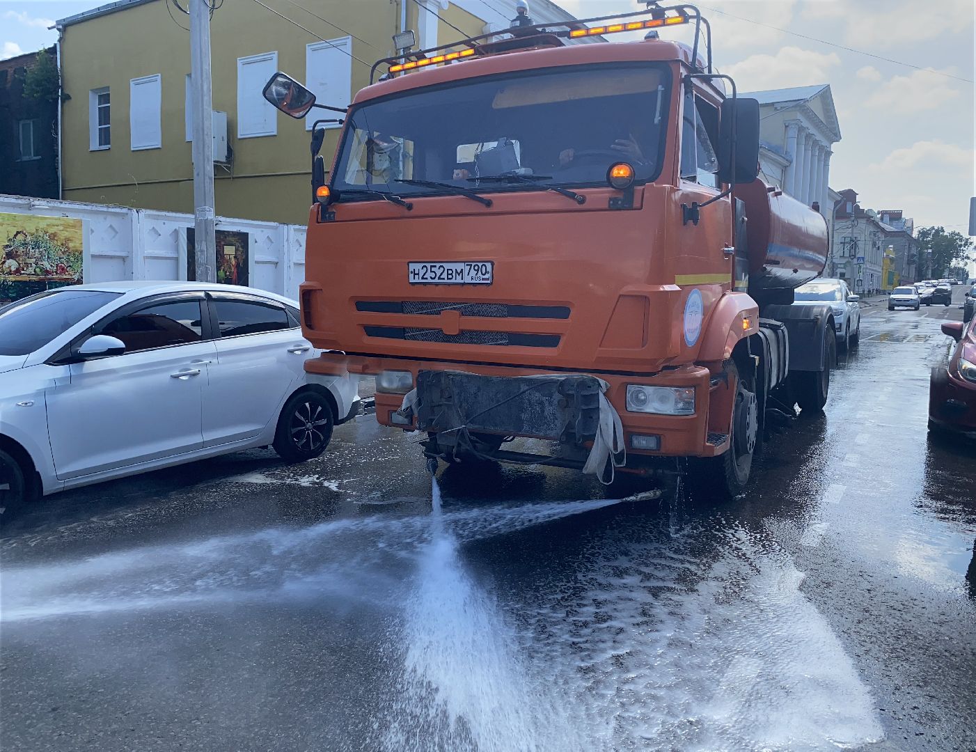 Коломна, Дороги, Обслуживание дорог, аэрация,