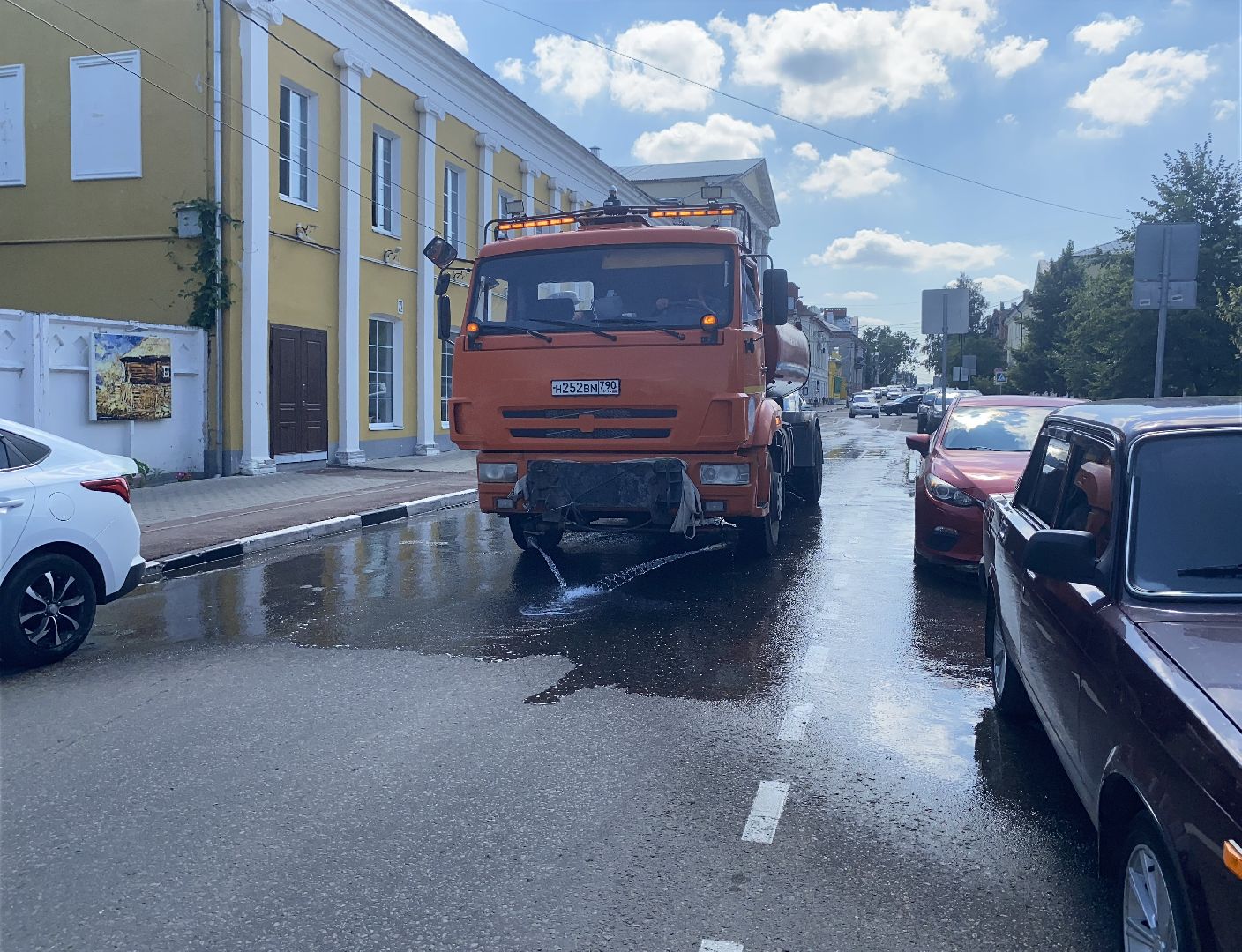 Коломна, Дороги, Обслуживание дорог, аэрация,