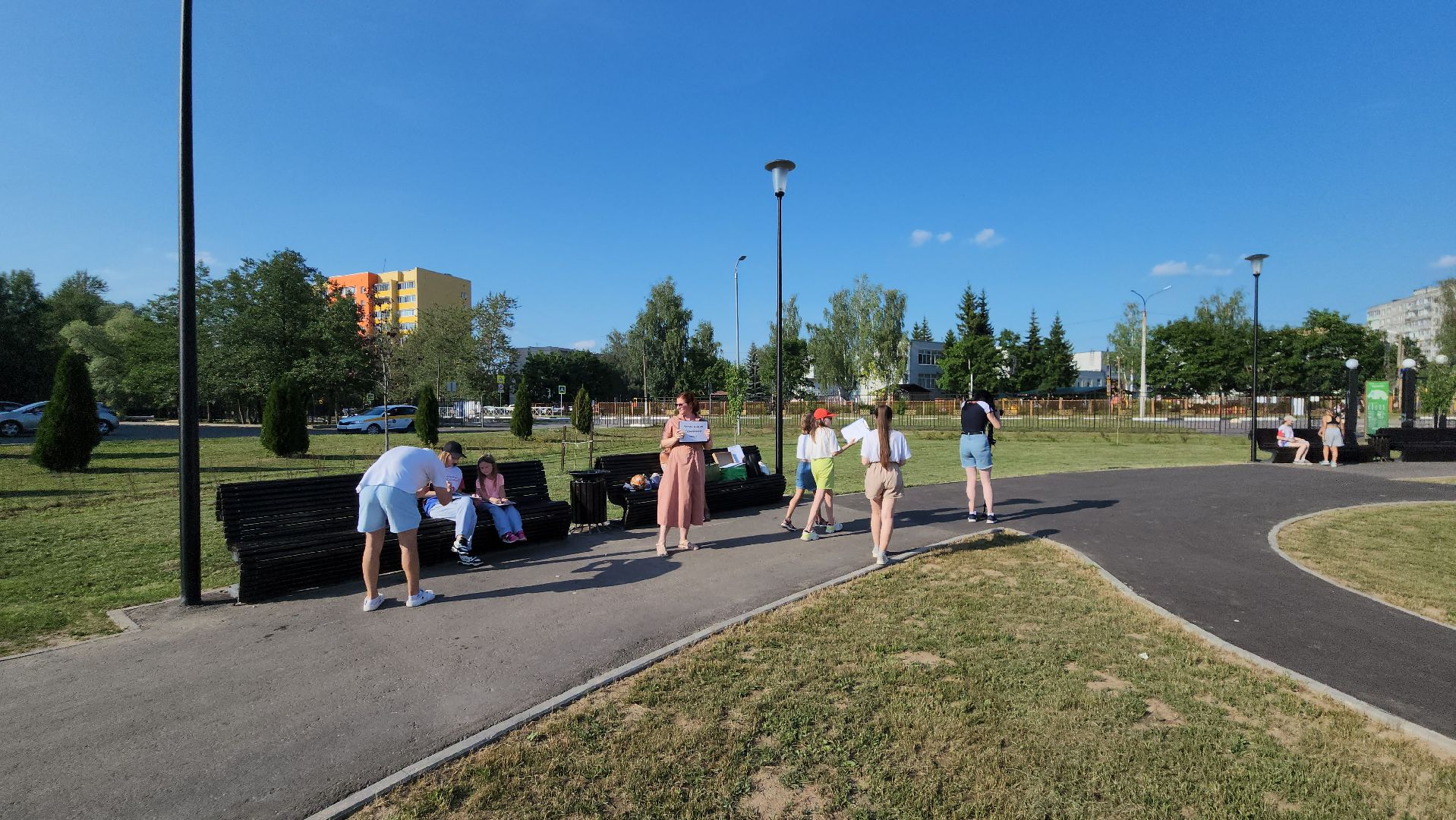 егорьевск, парк, парк 200 лет Егорьевску, маяк, квест, дети, родители, игры,
