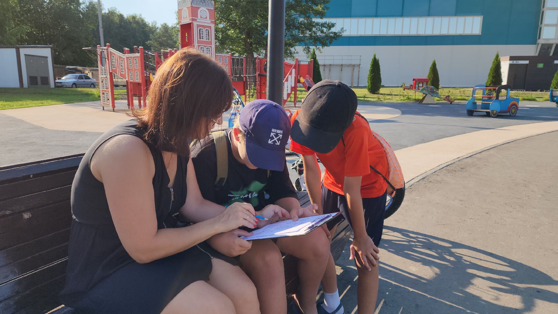егорьевск, парк, парк 200 лет Егорьевску, маяк, квест, дети, родители, игры,