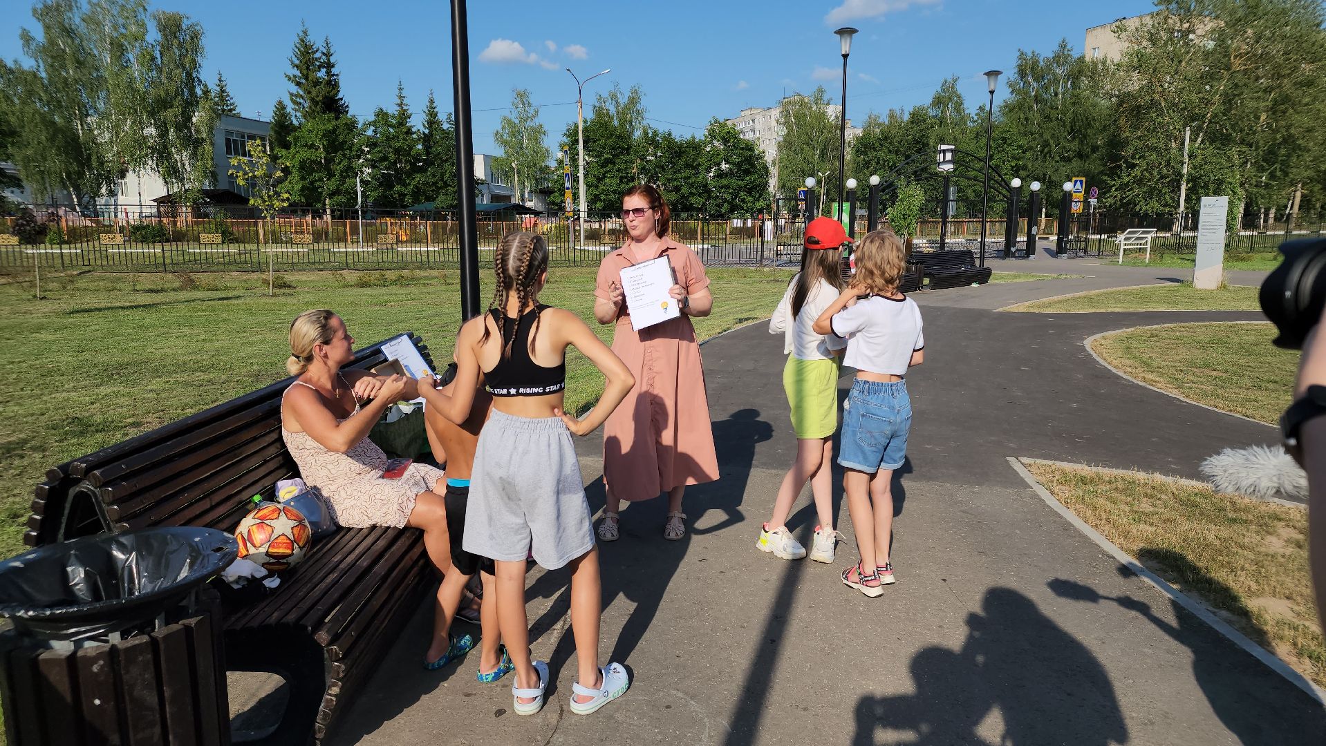 егорьевск, парк, парк 200 лет Егорьевску, маяк, квест, дети, родители, игры,