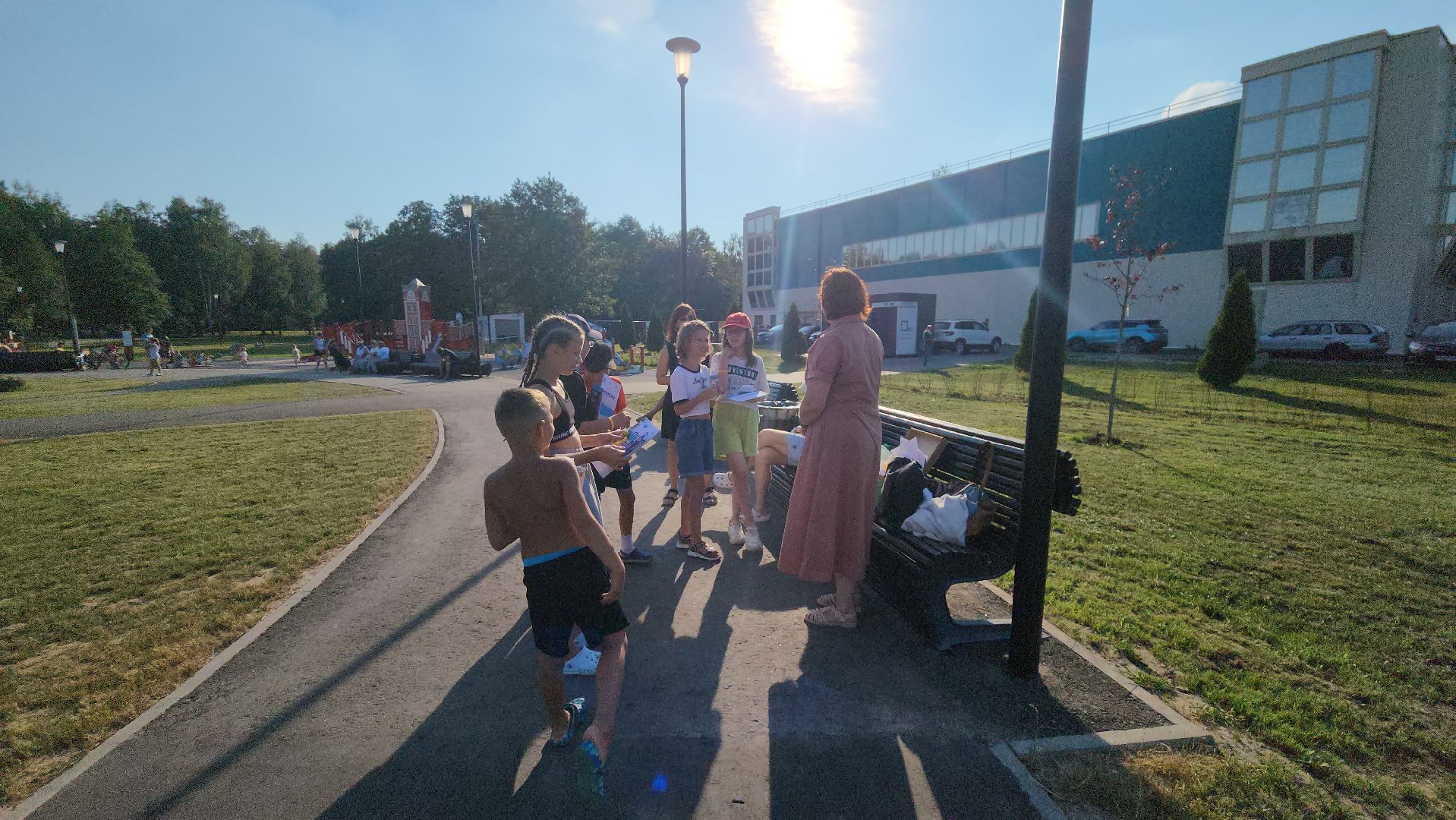 егорьевск, парк, парк 200 лет Егорьевску, маяк, квест, дети, родители, игры,