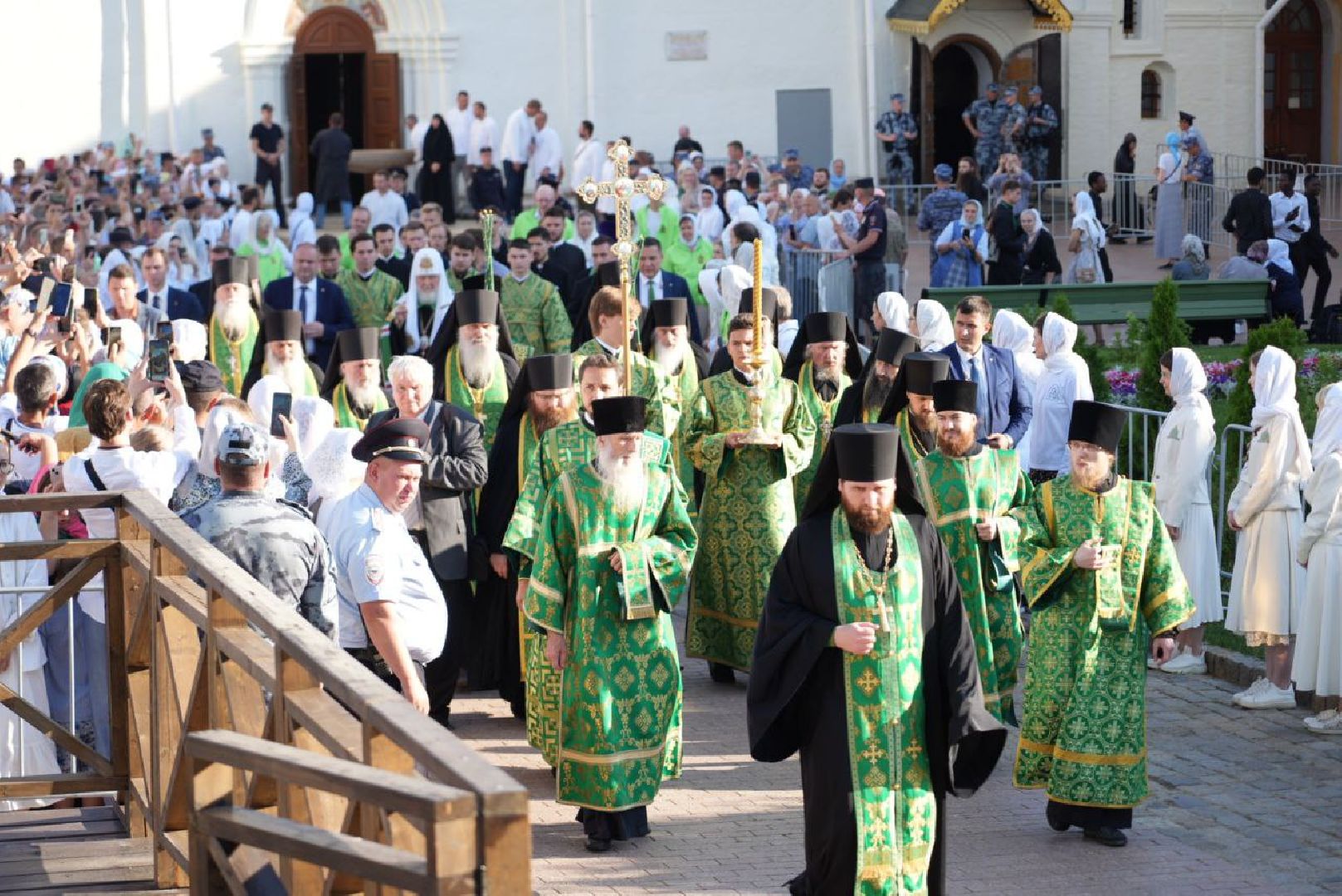 РПЦ, Сергий Радонежский, Патриарх Кирилл, Служба, Троице-Сергиева лавра,