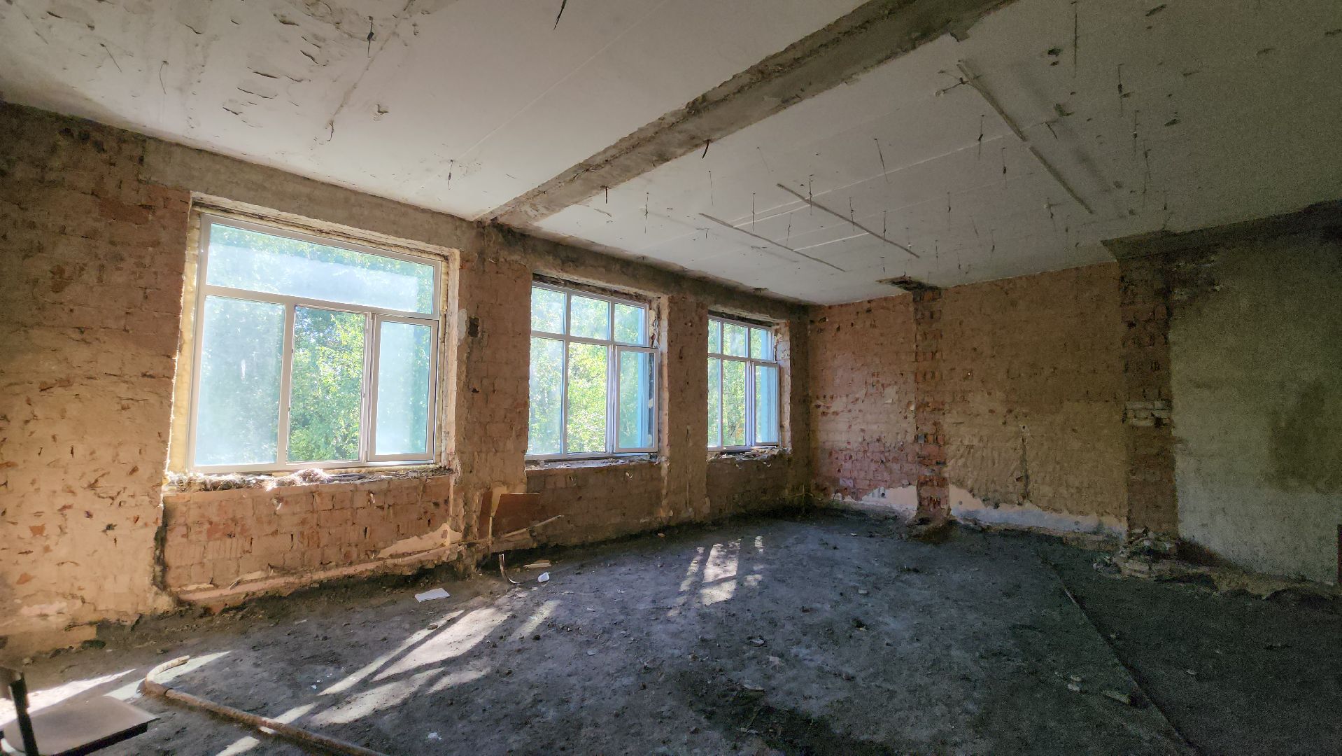 Школа, Лобня, Демонтаж, Капитальный ремонт,