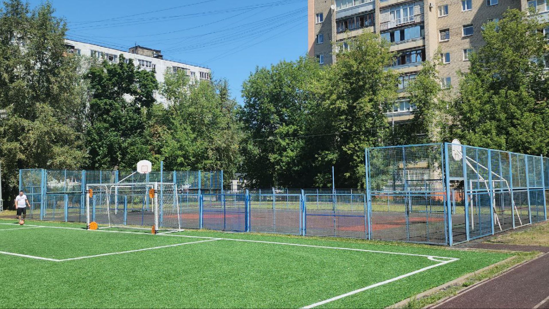 футбол, люберцы, стадион, ремонт, футбольное поле,