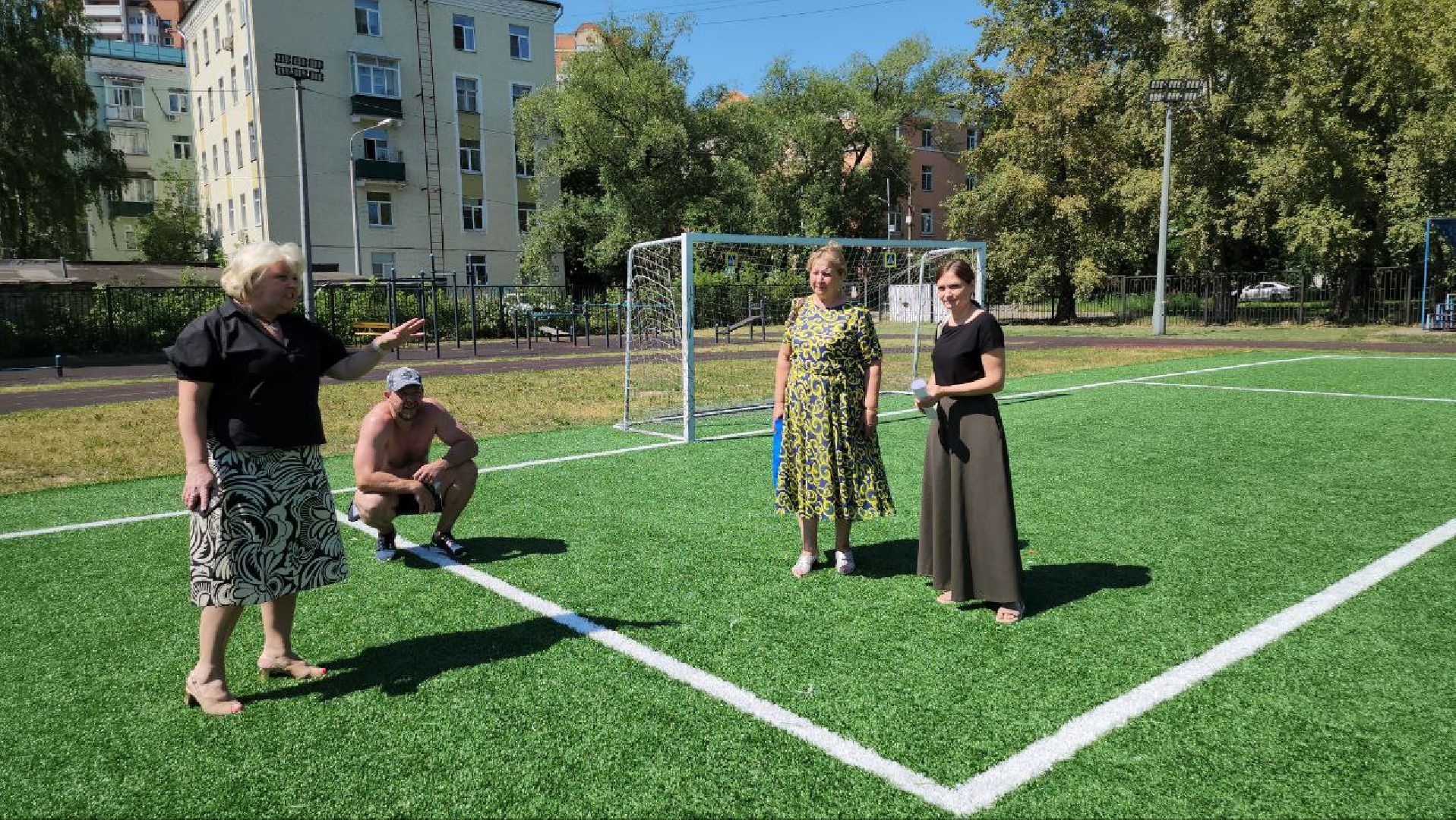 футбол, люберцы, стадион, ремонт, футбольное поле,