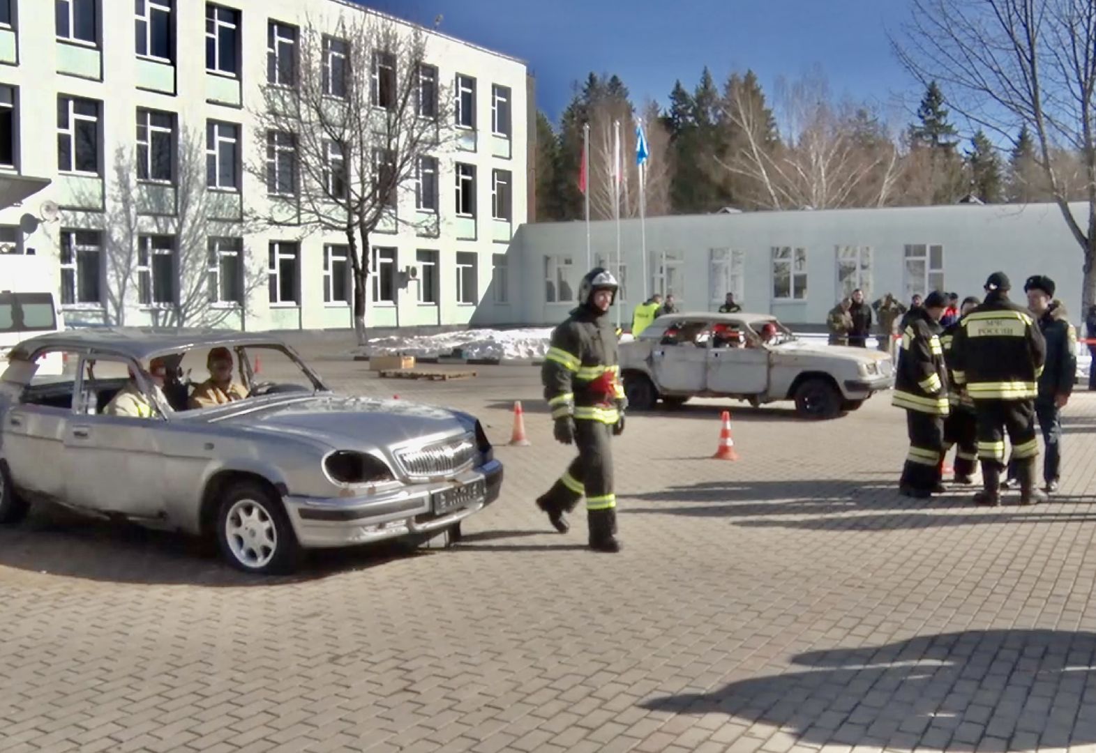 Клин, МЧС, спасатели, ДТП