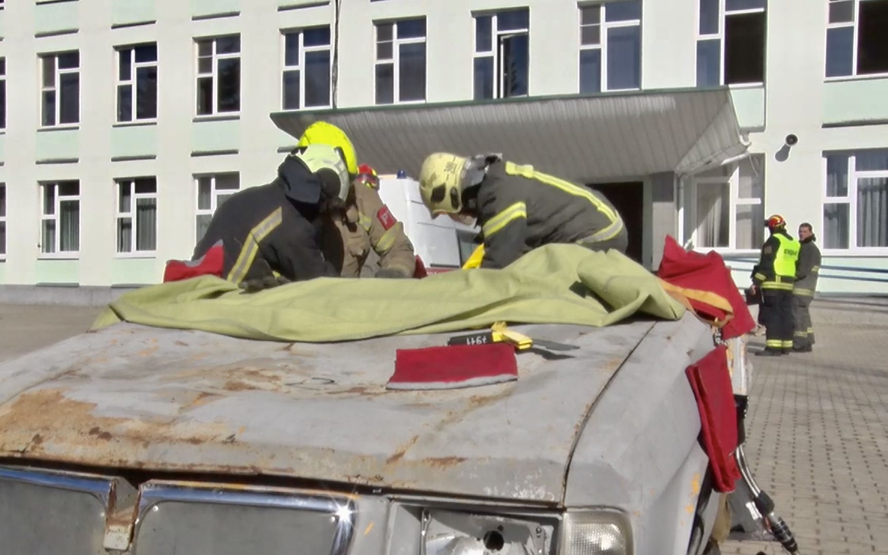 Клин, МЧС, спасатели, ДТП