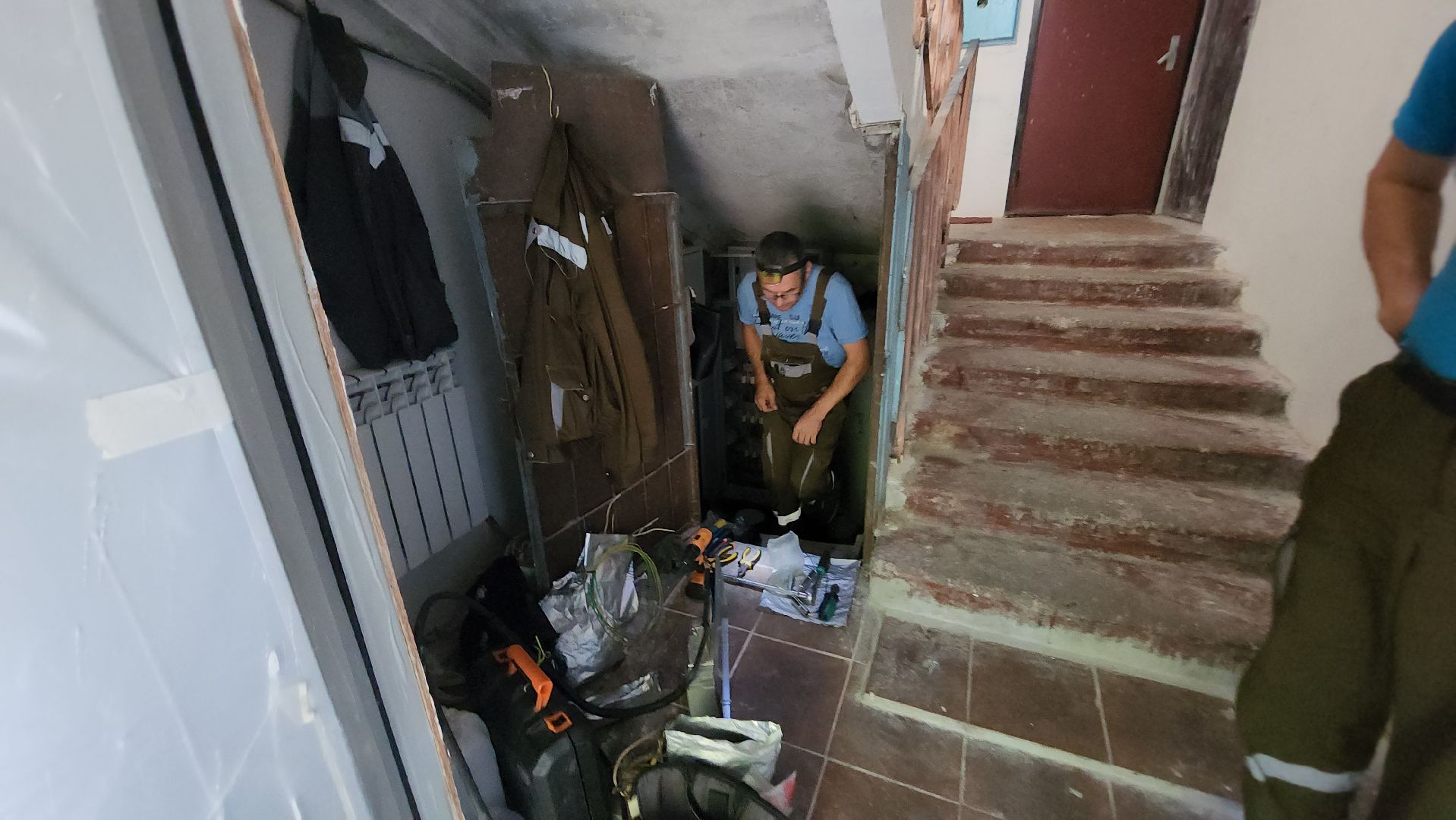 серпухов, улица центральная, косметический ремонт подъездов, программа софинансирования, малярные работы, управляющая компания, добрый дом,