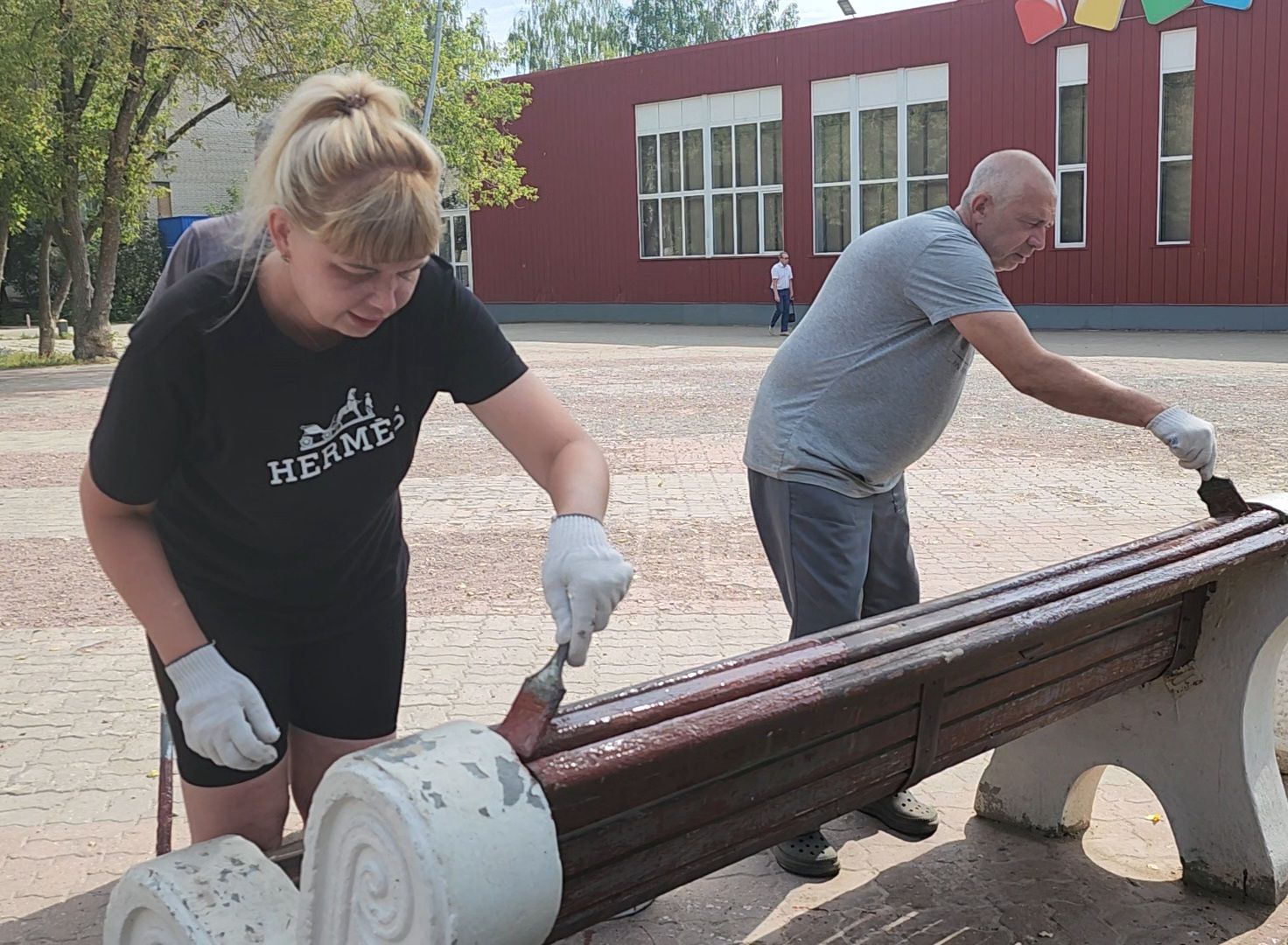 жкх, Благоустройство, Дубна, Покраска, Детская площадка,