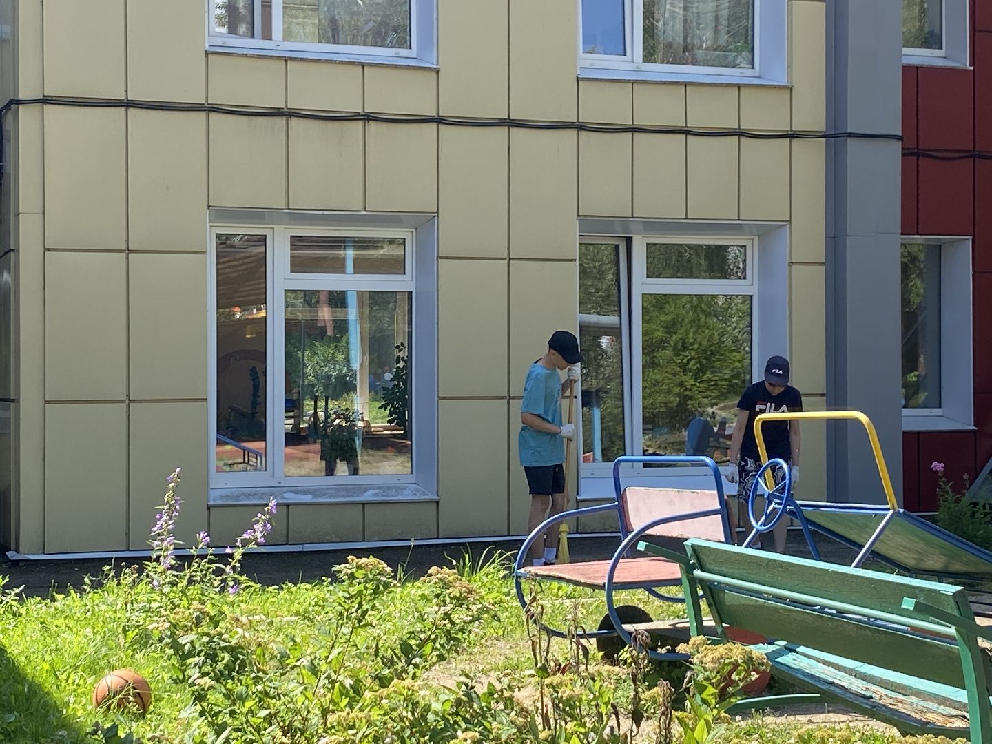 школа Попова, трудовые бригады, летняя подработка, Власиха школа Попова, летняя трудовая бригада,