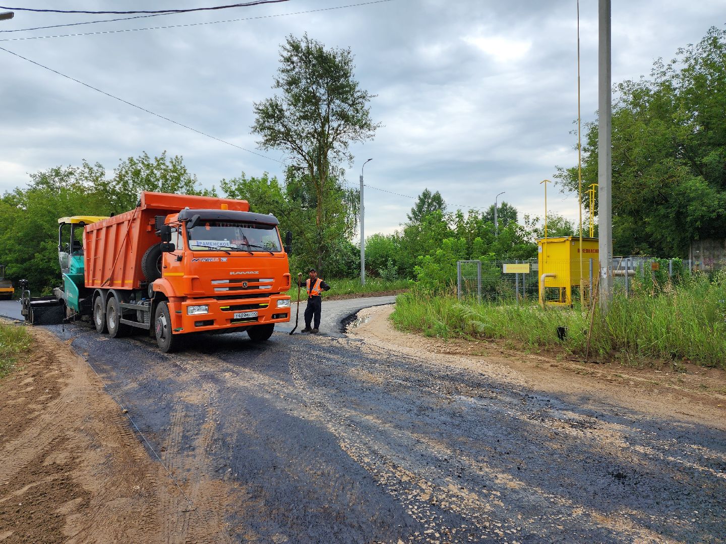 раменское, дороги, ремонт автомобильных дорог, Новое село,
