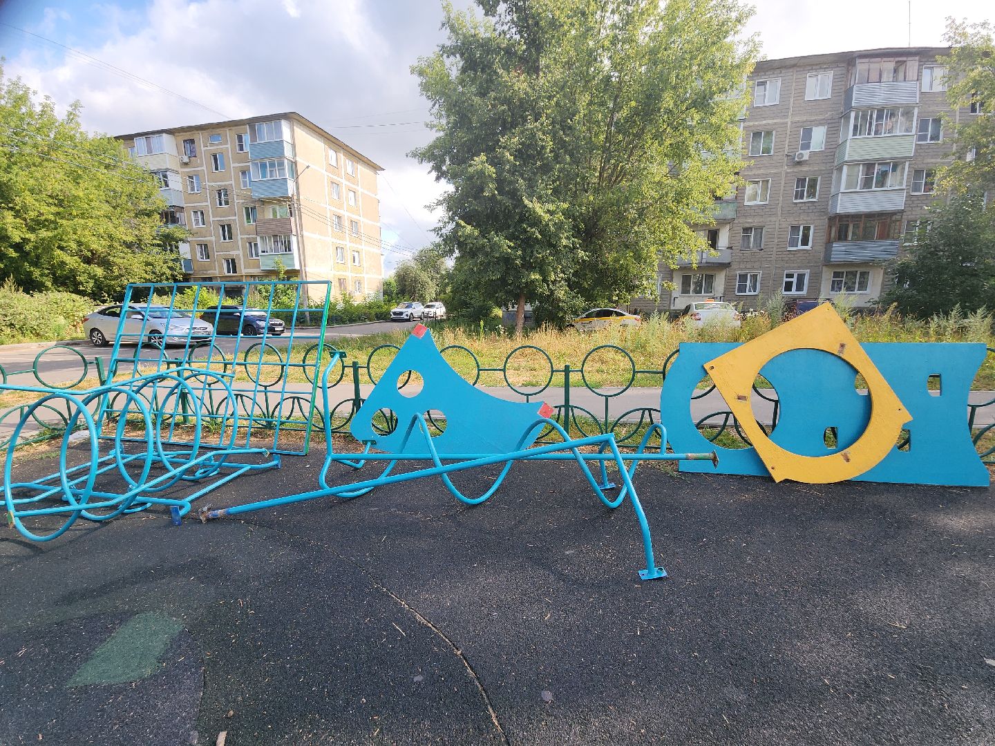 серпухов, подмосковье, детская площадка,