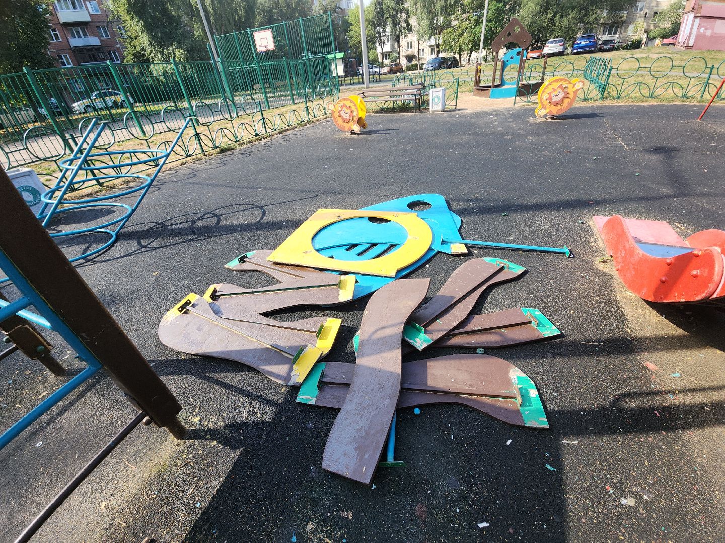 серпухов, подмосковье, детская площадка,