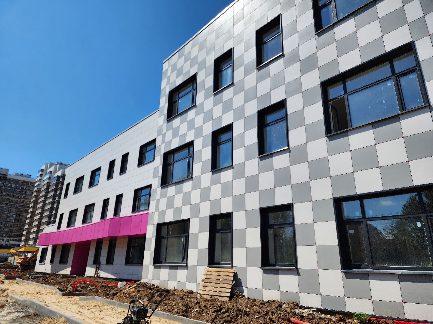 ногинск, строительство, дети, общество, жители, благоустройство, детский сад, дошкольное образование,