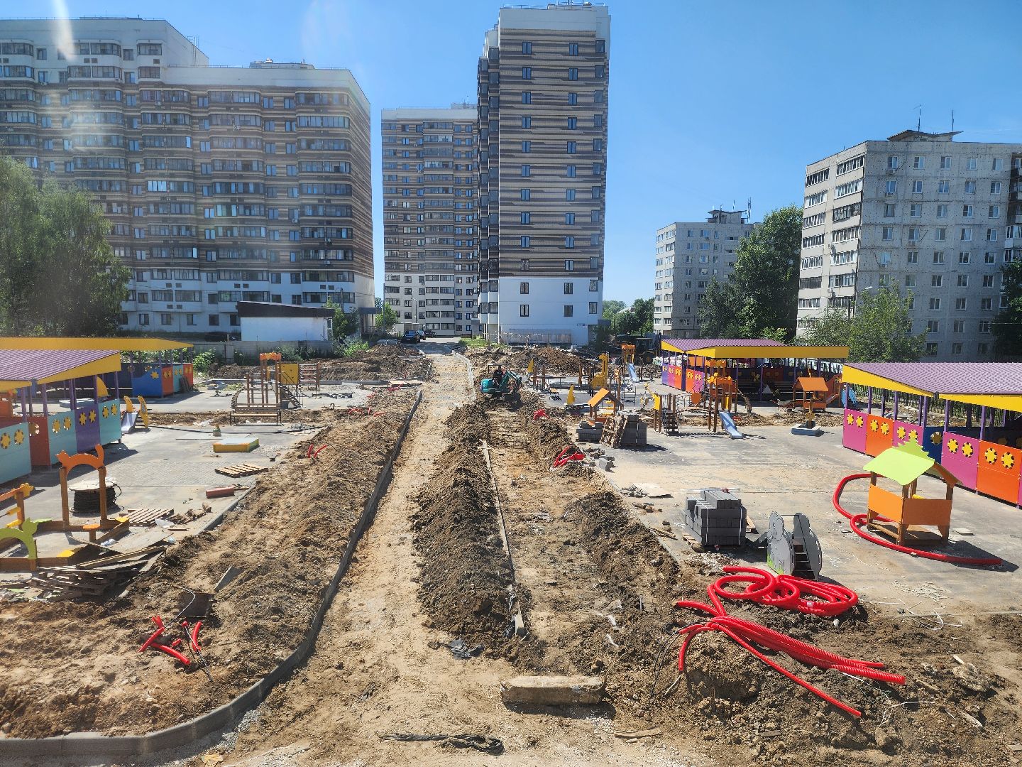 ногинск, строительство, дети, общество, жители, благоустройство, детский сад, дошкольное образование,