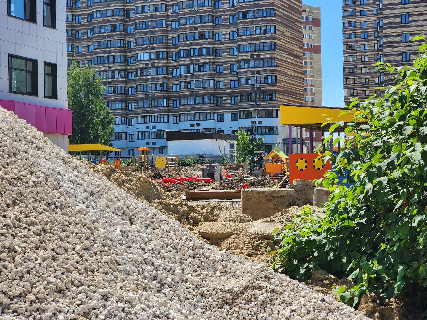 ногинск, строительство, дети, общество, жители, благоустройство, детский сад, дошкольное образование,