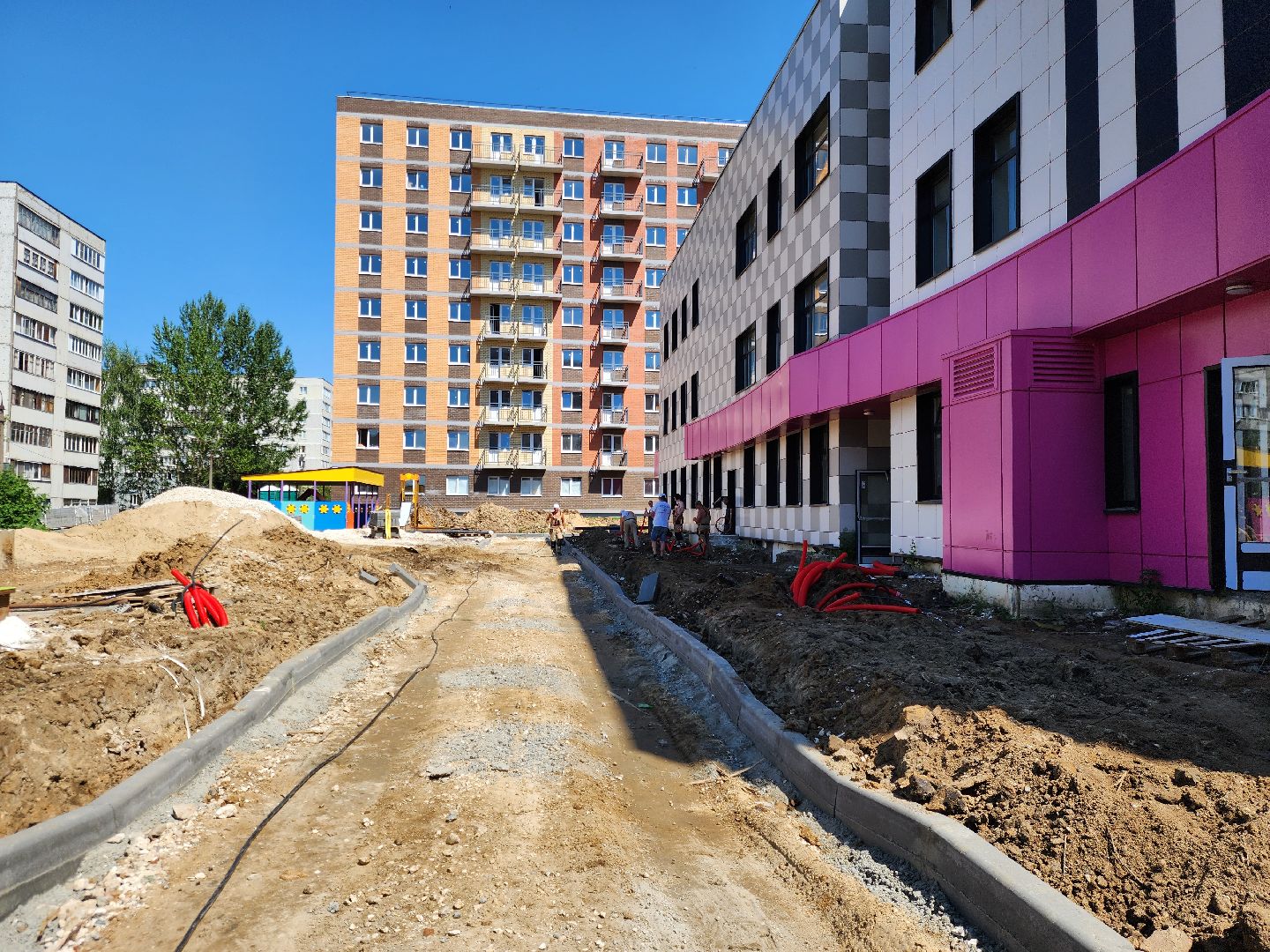 ногинск, строительство, дети, общество, жители, благоустройство, детский сад, дошкольное образование,