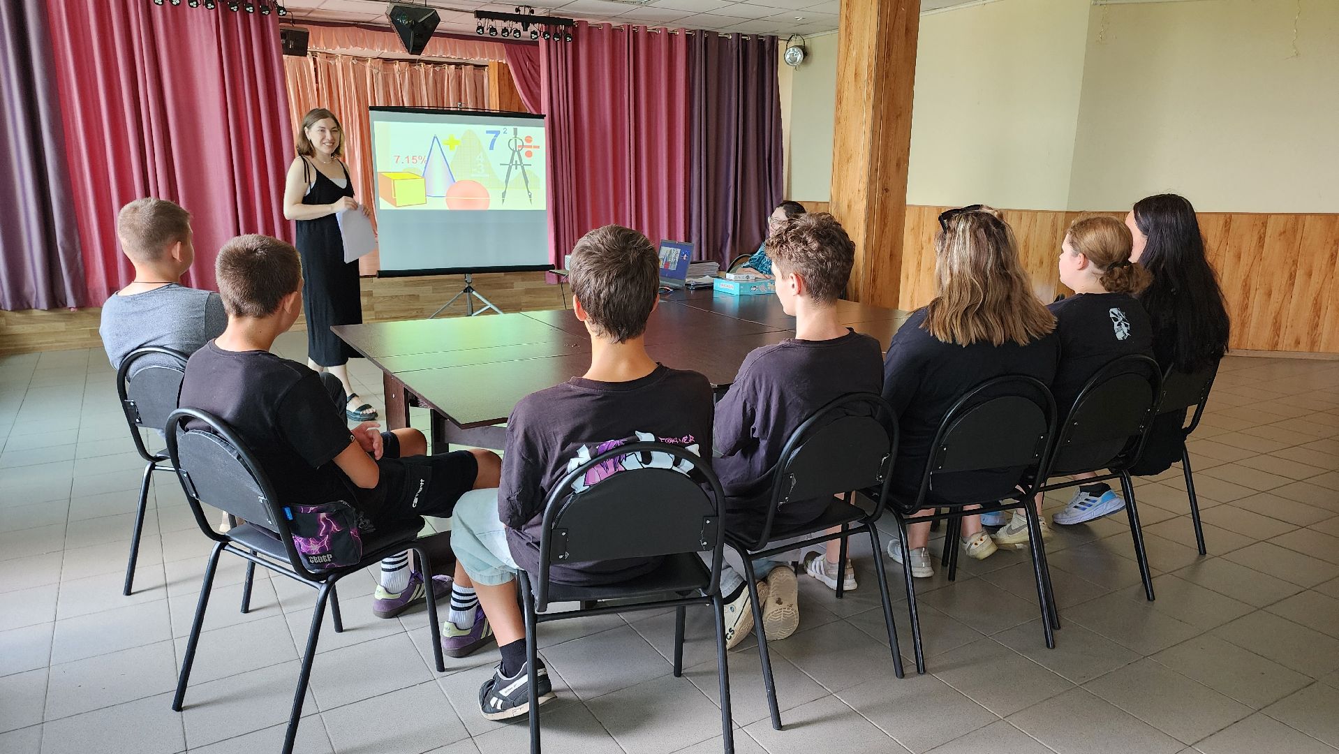 кашира, лагерь спектр, детский лагерь, летние каникулы, уборка, детские площадки, спортивные площадки, комиссия по делам несовершеннолетних, центр занятости,