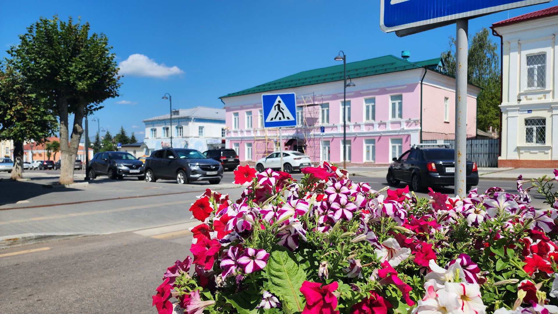 кашира, детская школа искусств, ремонт, фасад, штукатурка, шпатлевка, архитектурная подсветка,