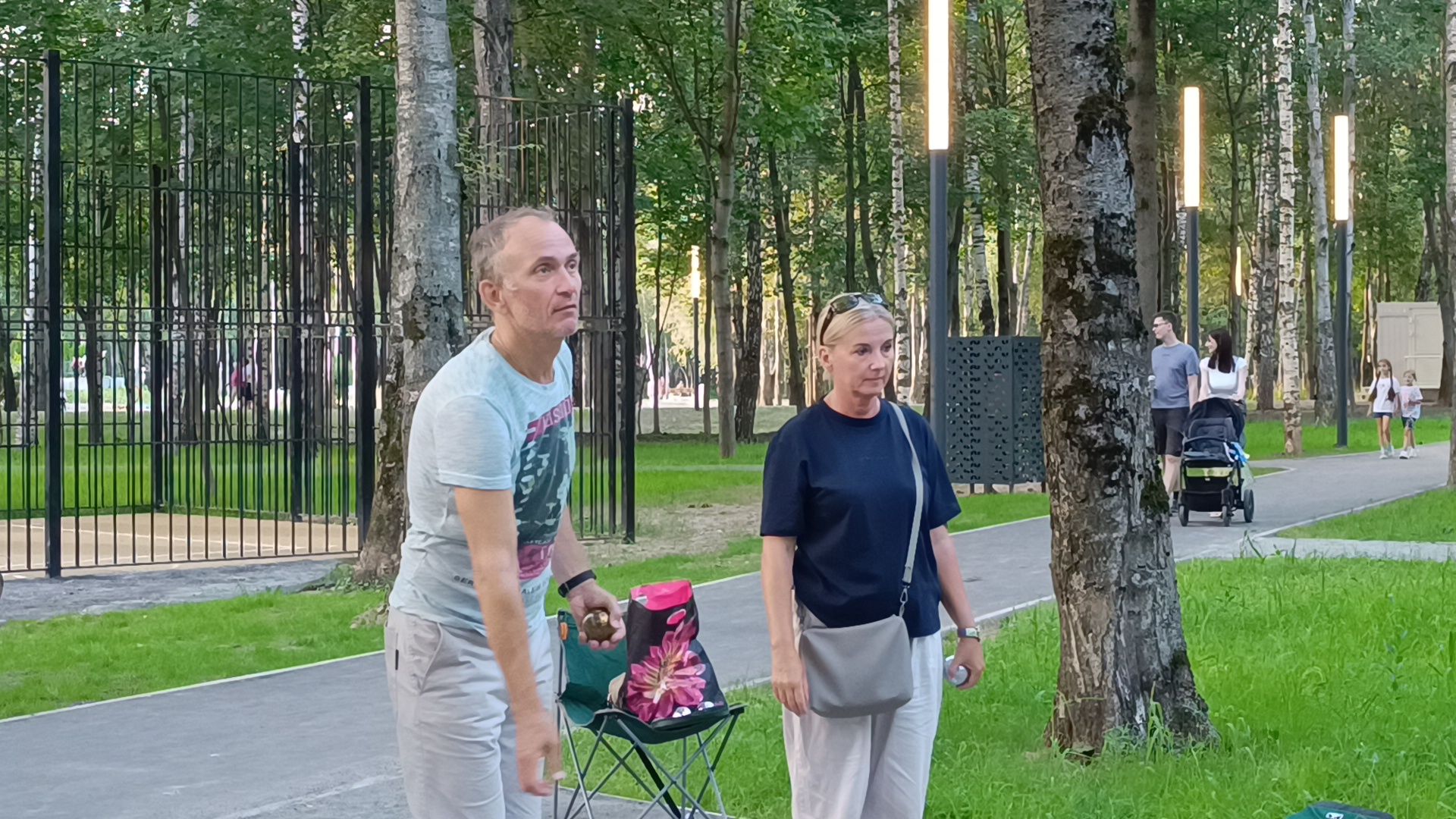 лобня, петанк, Парк,