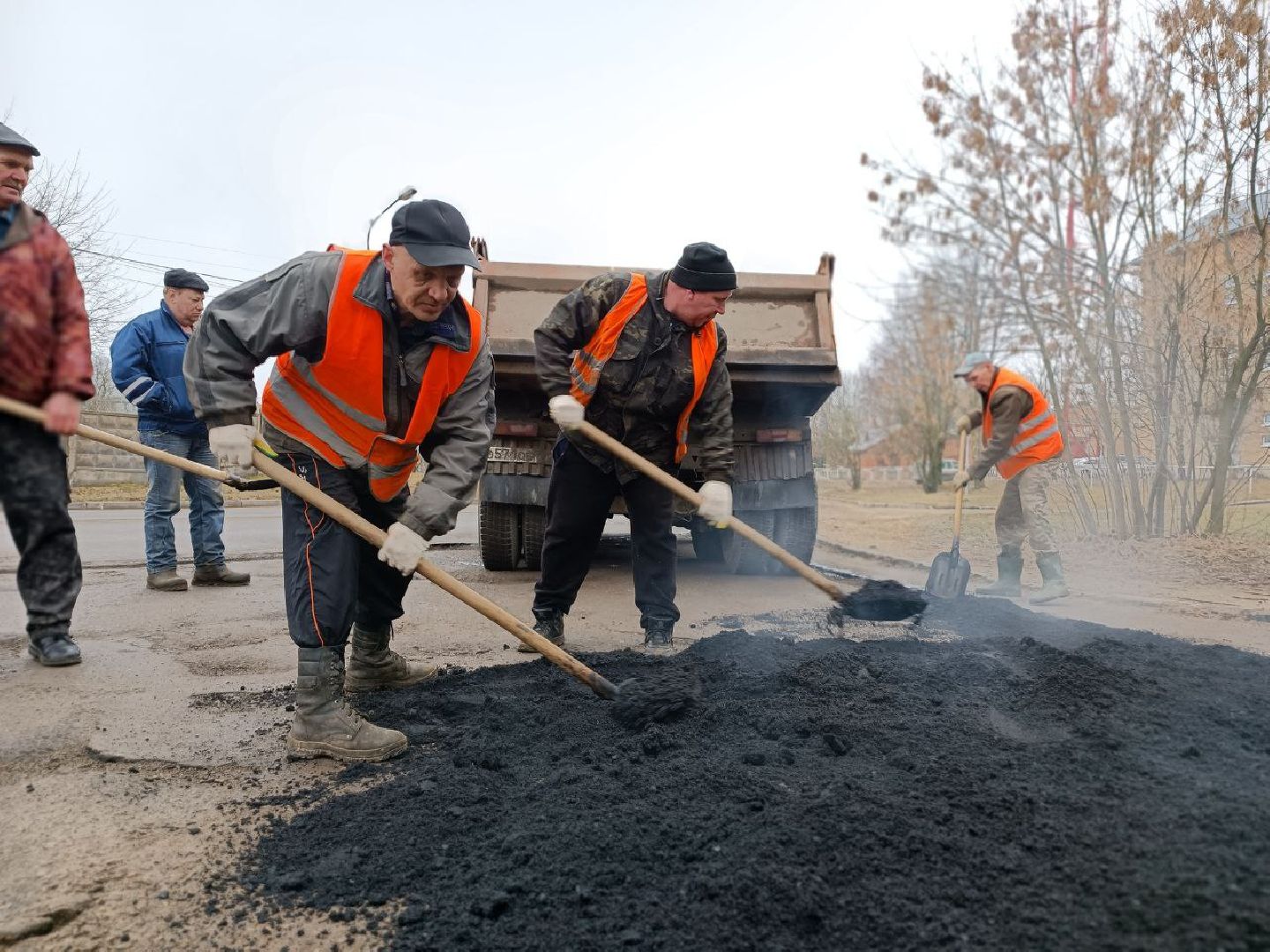 Можайск, Можайскийгородскойокруг, Подмосковье, дороги, ямочныйремонт, ямы