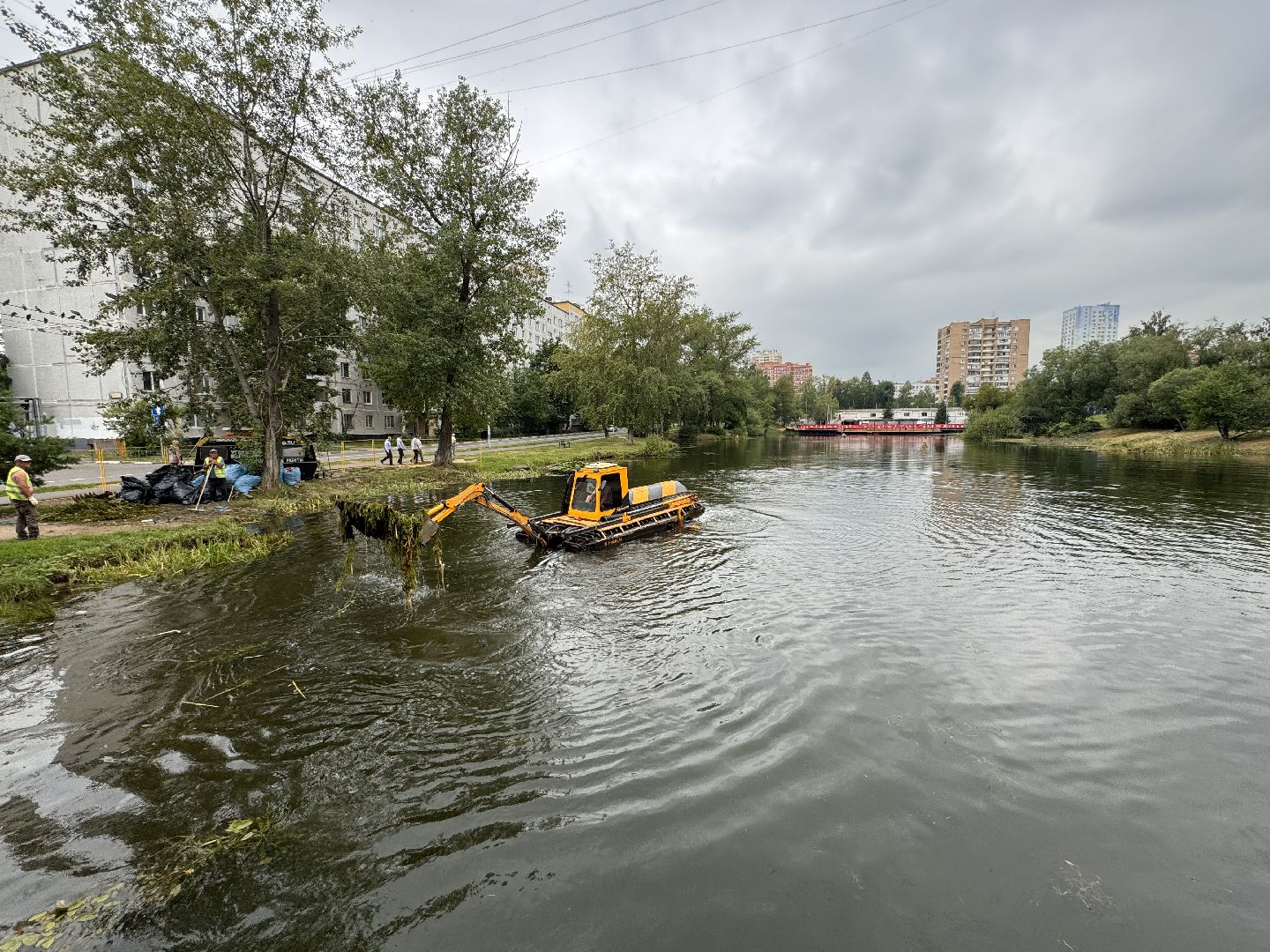 Одинцово, Очистка Комсомольского пруда, Благоустройство, 100 прудов и озер,