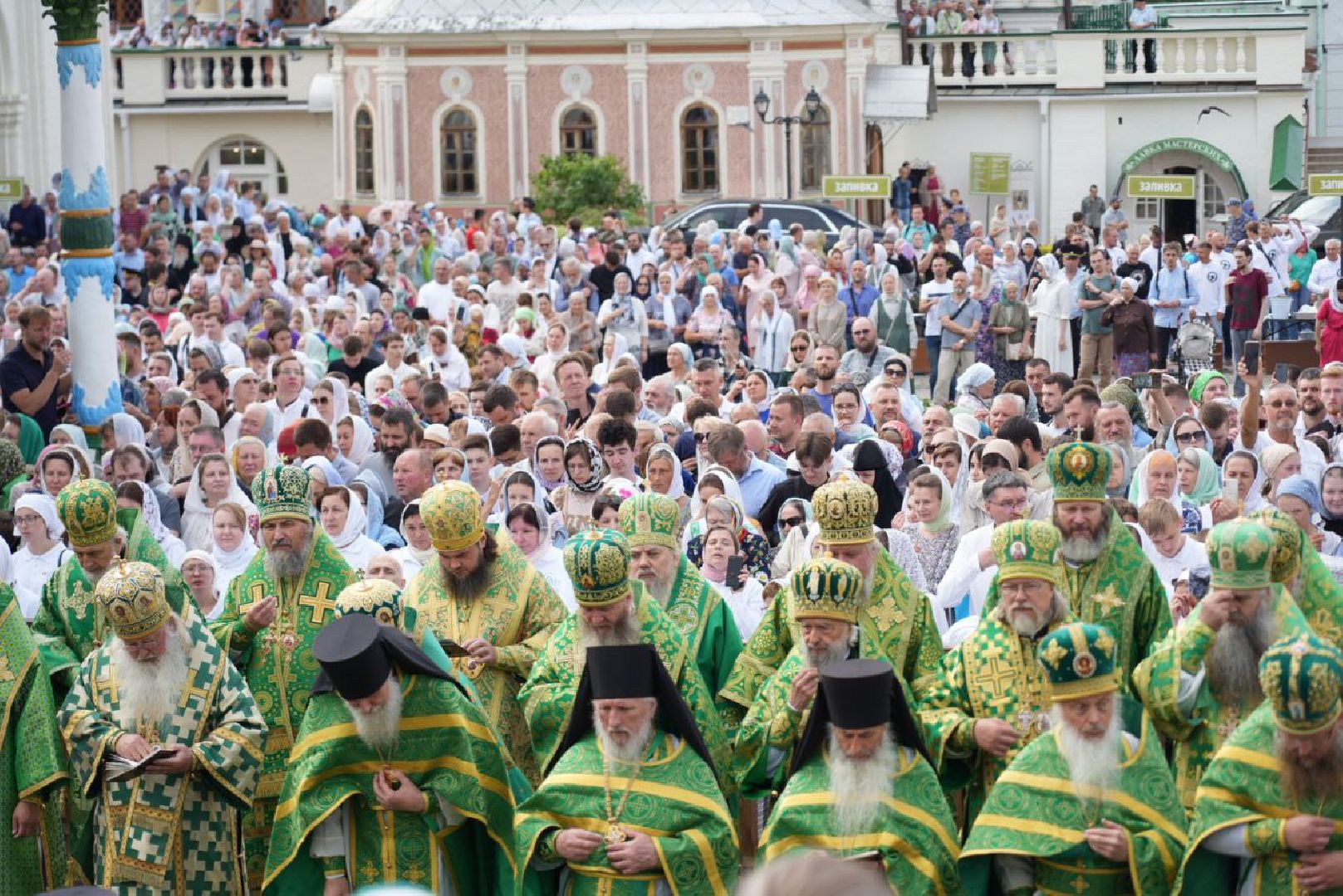 РПЦ, Сергий Радонежский, Троице-Сергиева лавра, Патриарх Кирилл, Служба,