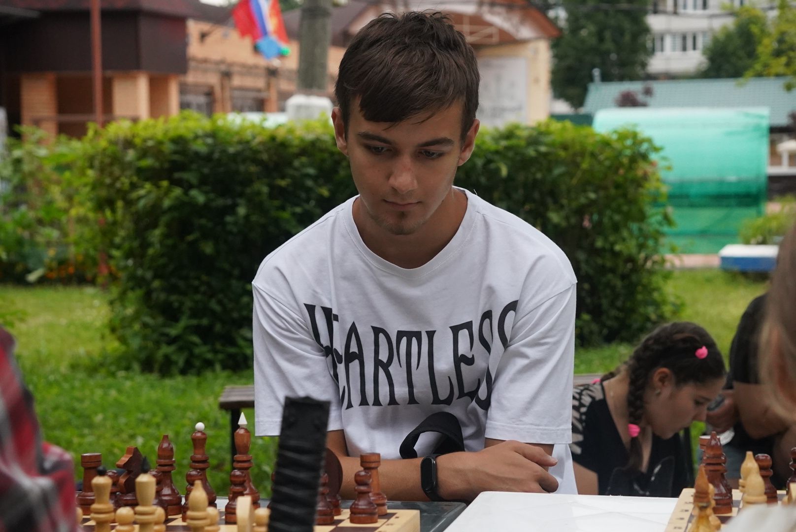 Павловский Посад, Городской округ Павловский Посад, День шахмат, Парк, Жители, Дети,