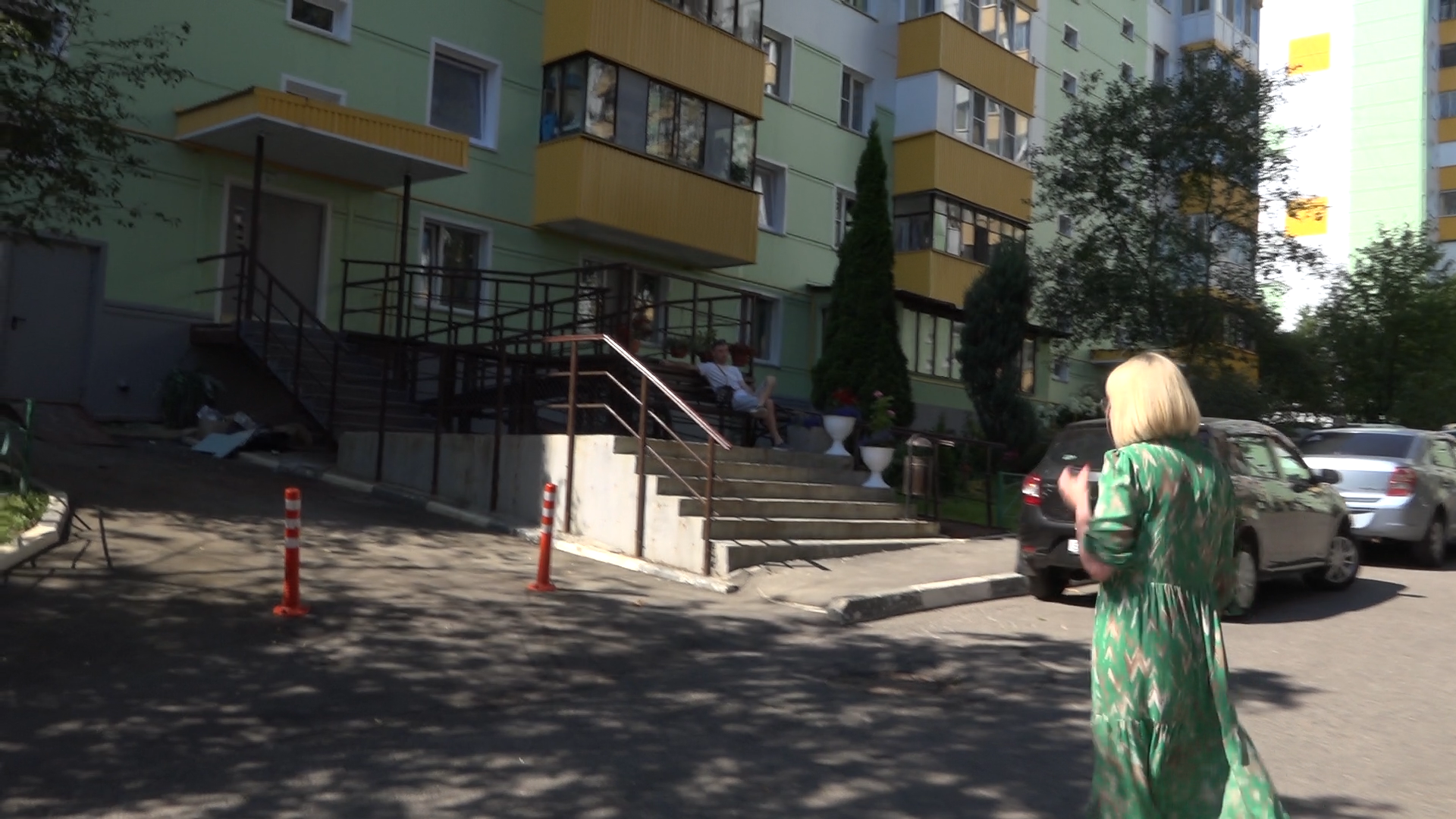 Власиха мкр Заозерный, обход территории власиха, обращения жителей власихи,парковка для инвалида,разметка на парковке,