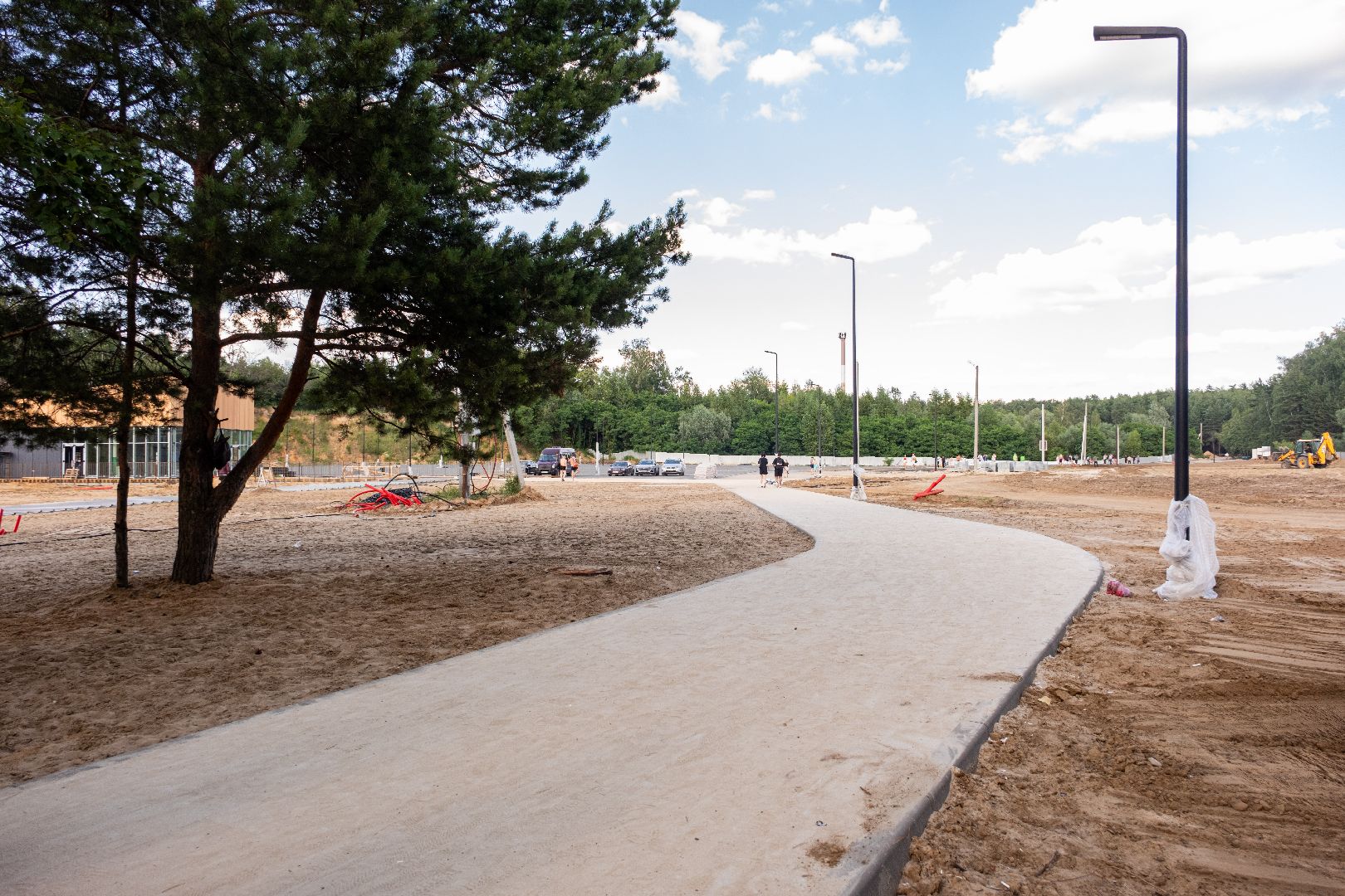 лыткарино, благоуйстройство, волкуша, парки в лесу,