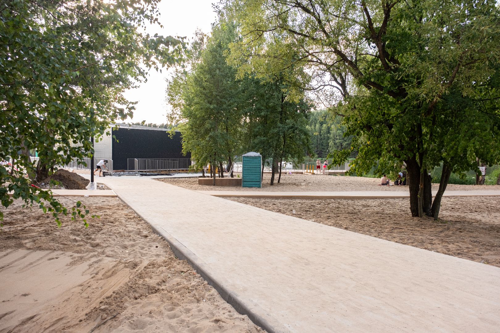 лыткарино, благоуйстройство, волкуша, парки в лесу,