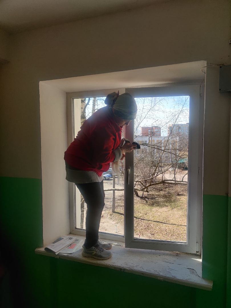 Красноармейск, перемены, ЖКХ, уборка подъездов, мойка окон