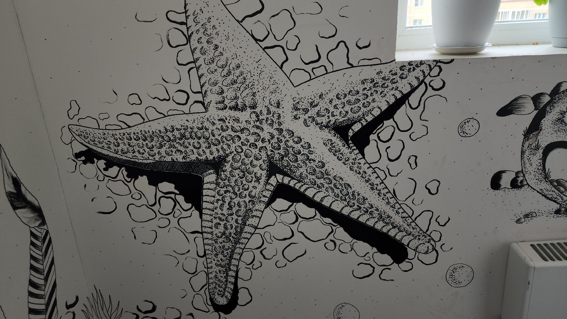 егорьевск, рисунки, подьзд, живопись,