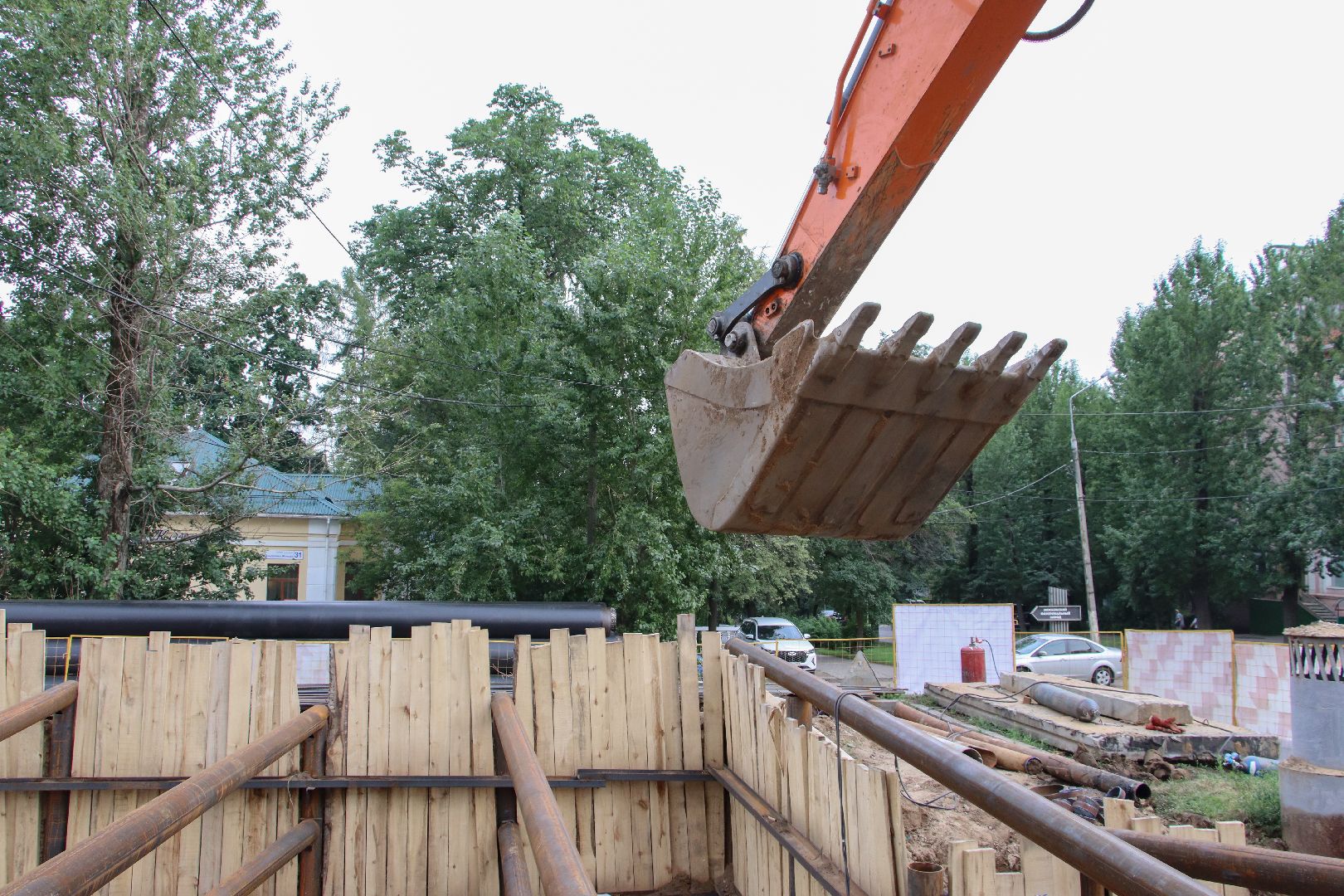 Дзержинский, теплосеть, Воробьев, Хромушин, М5, ТЭЦ, МИСК, Докукин,