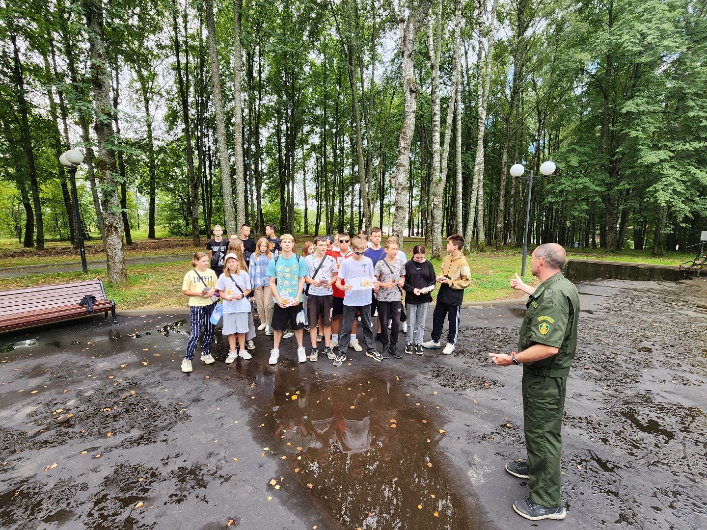 волоколамск, Охрана леса, лекция, мособллес,