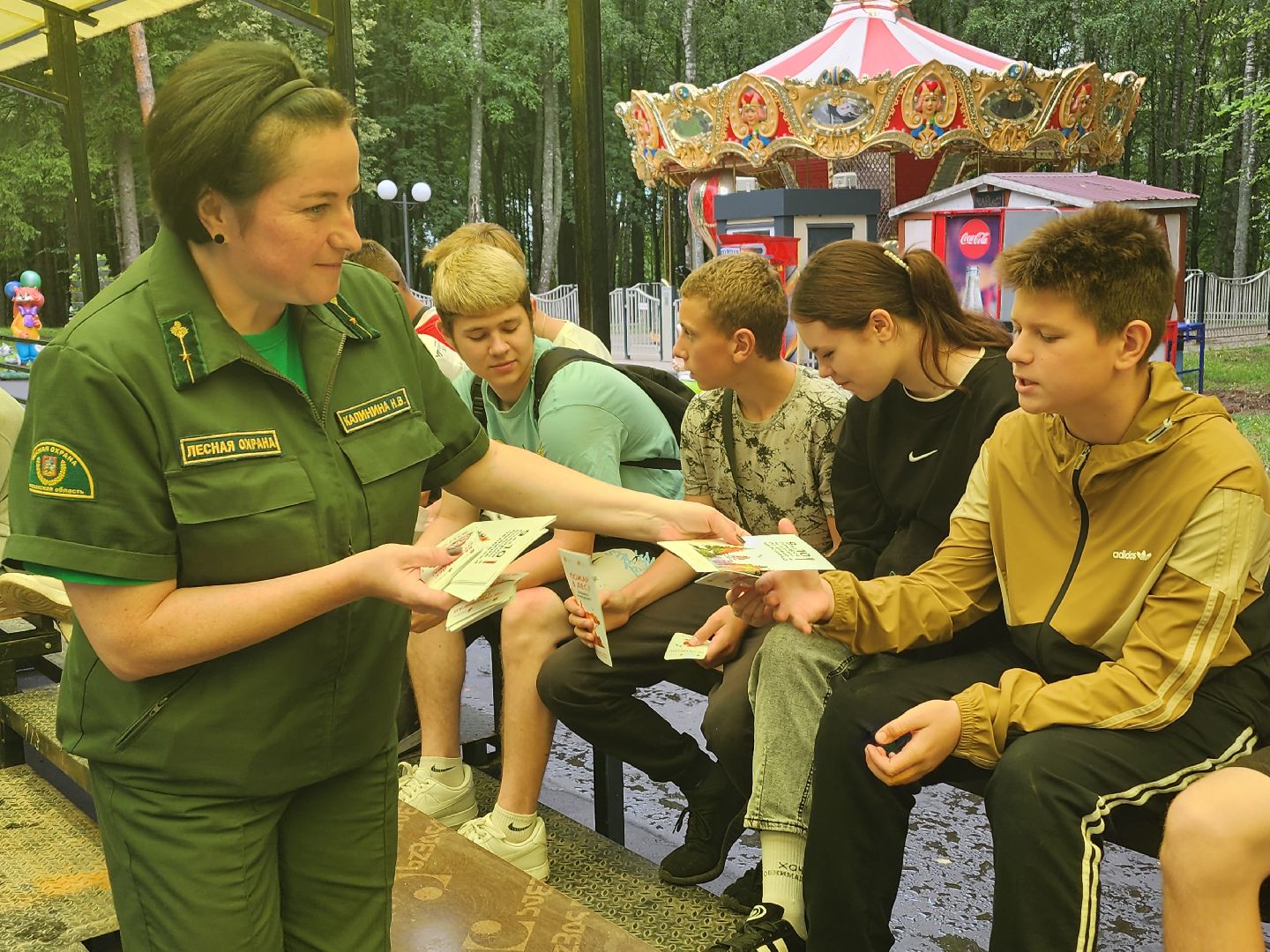 волоколамск, Охрана леса, лекция, мособллес,
