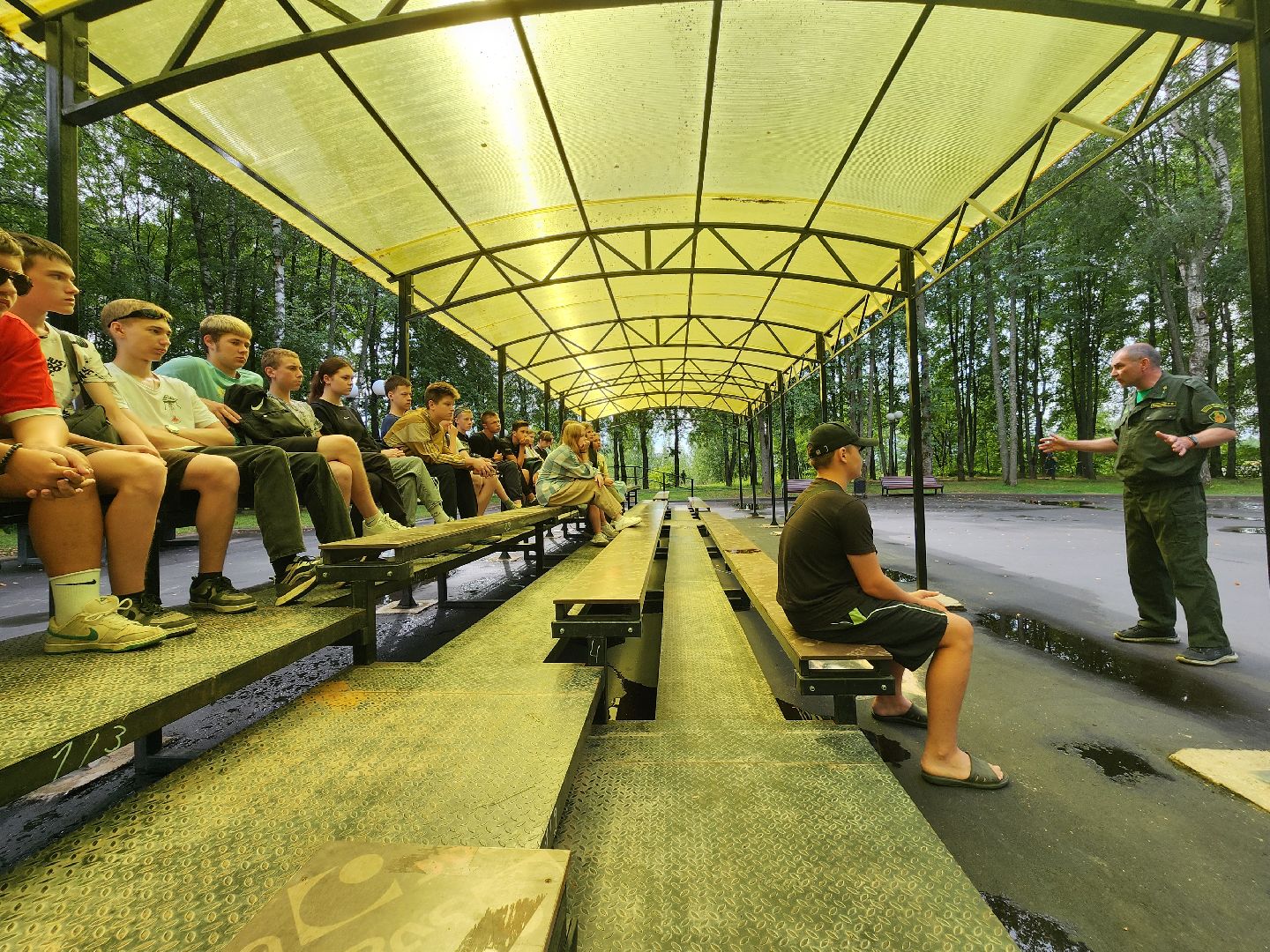 волоколамск, Охрана леса, лекция, мособллес,