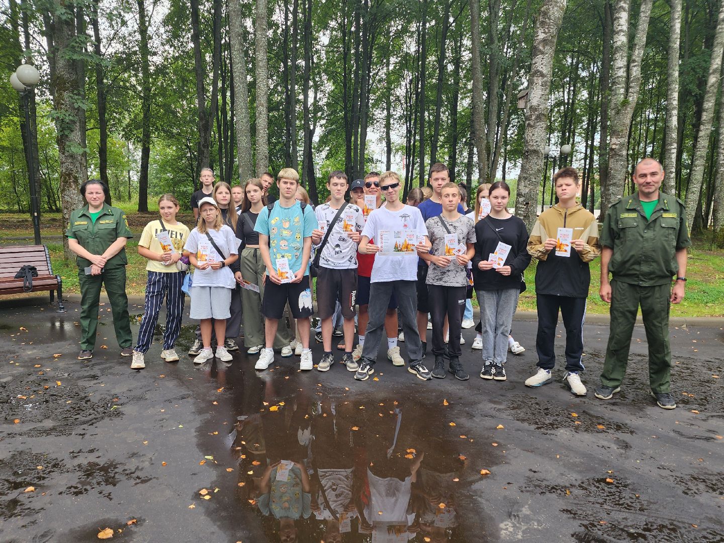 волоколамск, Охрана леса, лекция, мособллес,